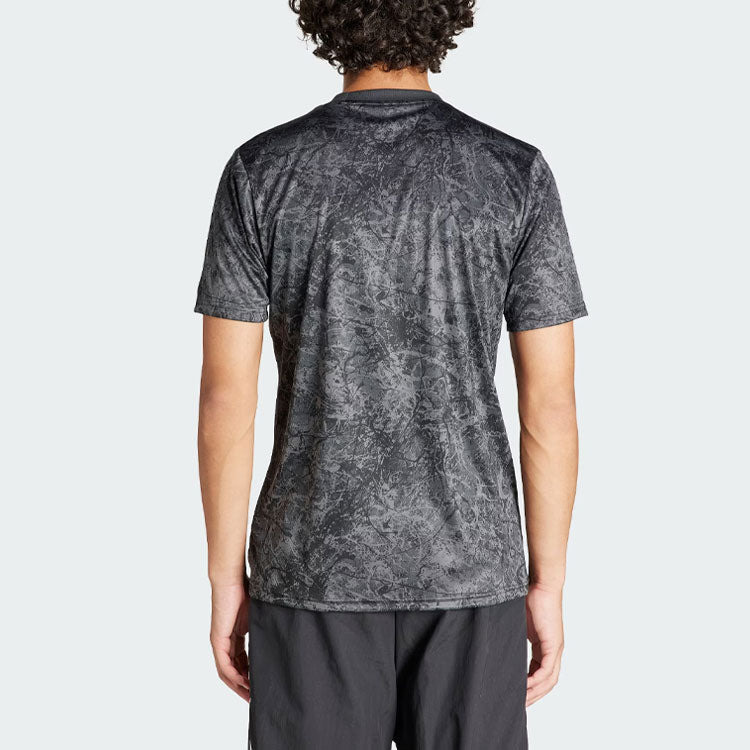 adidas Manchester United Stone Roses Pre-Match Jersey 'Black' IQ1566 - 4