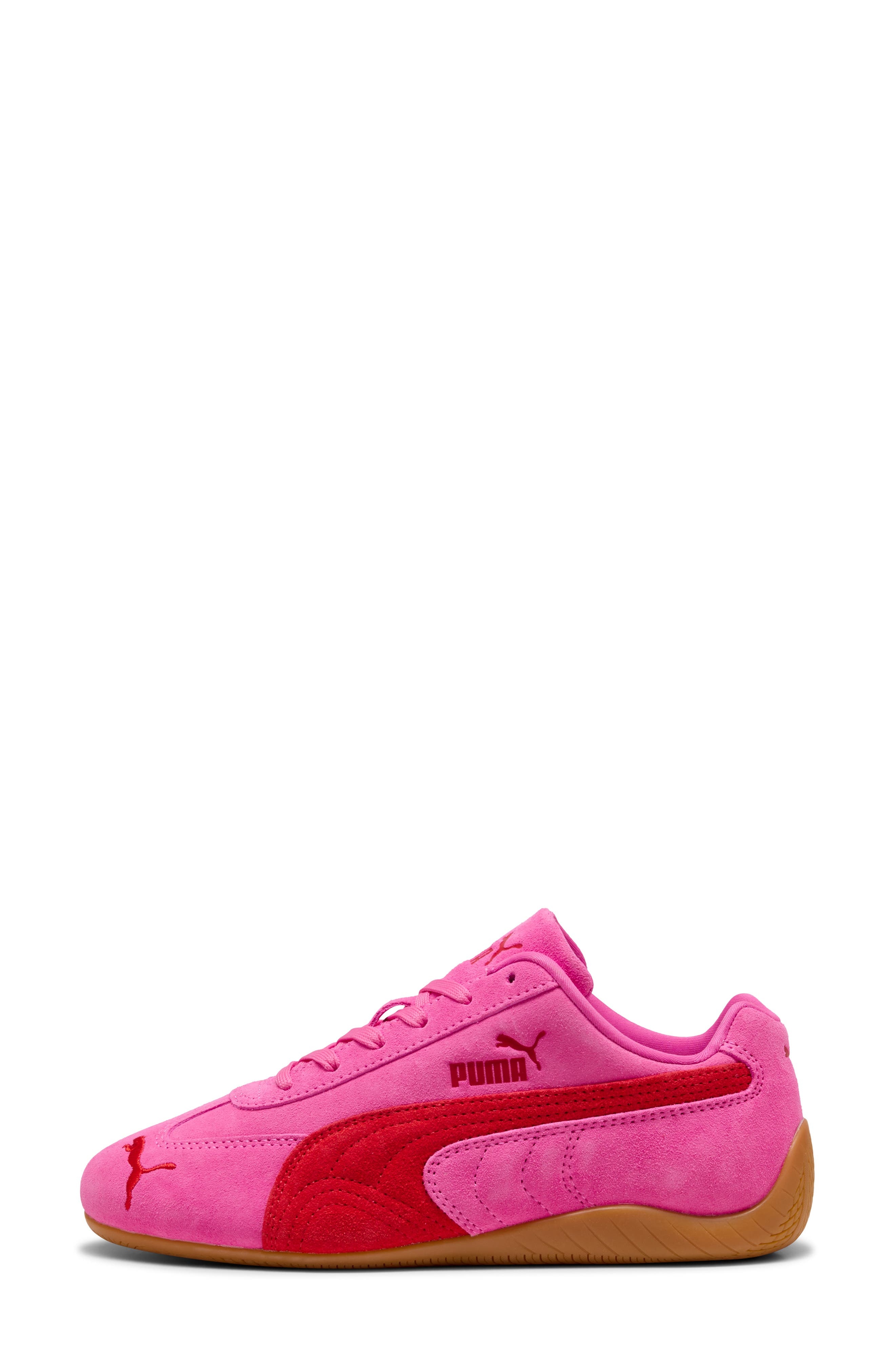 PUMA Speedcat OG Sneaker in Pink Pixel-Glowing Red at Nordstrom - 4