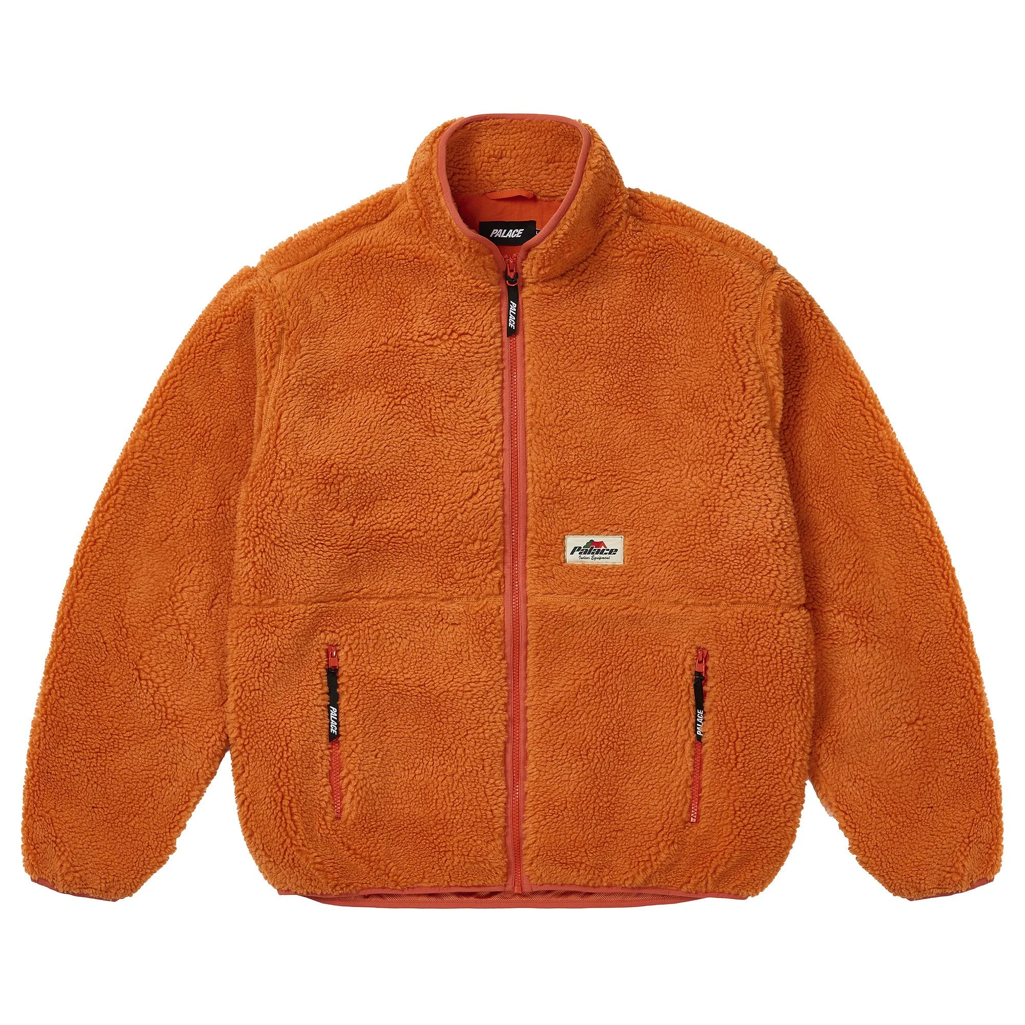 Palace Indoor Funnel Fleece 'Orange' - 1