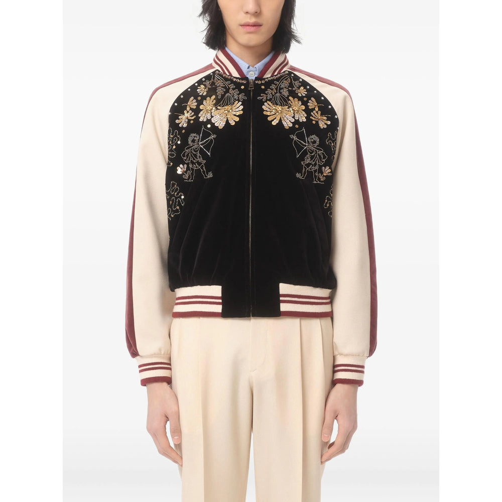 Valentino Black Jackets - Bomber Jackets Men - 5