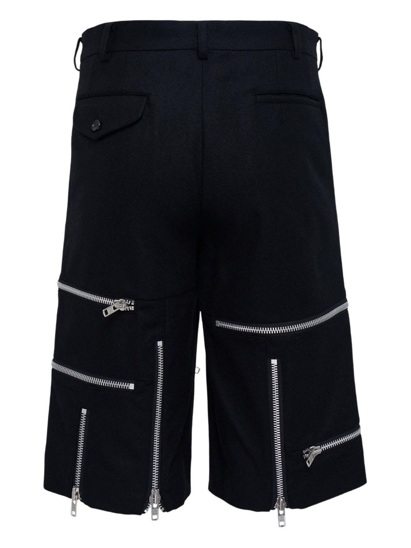 Comme des Garçons Homme Plus zip details shorts outlook