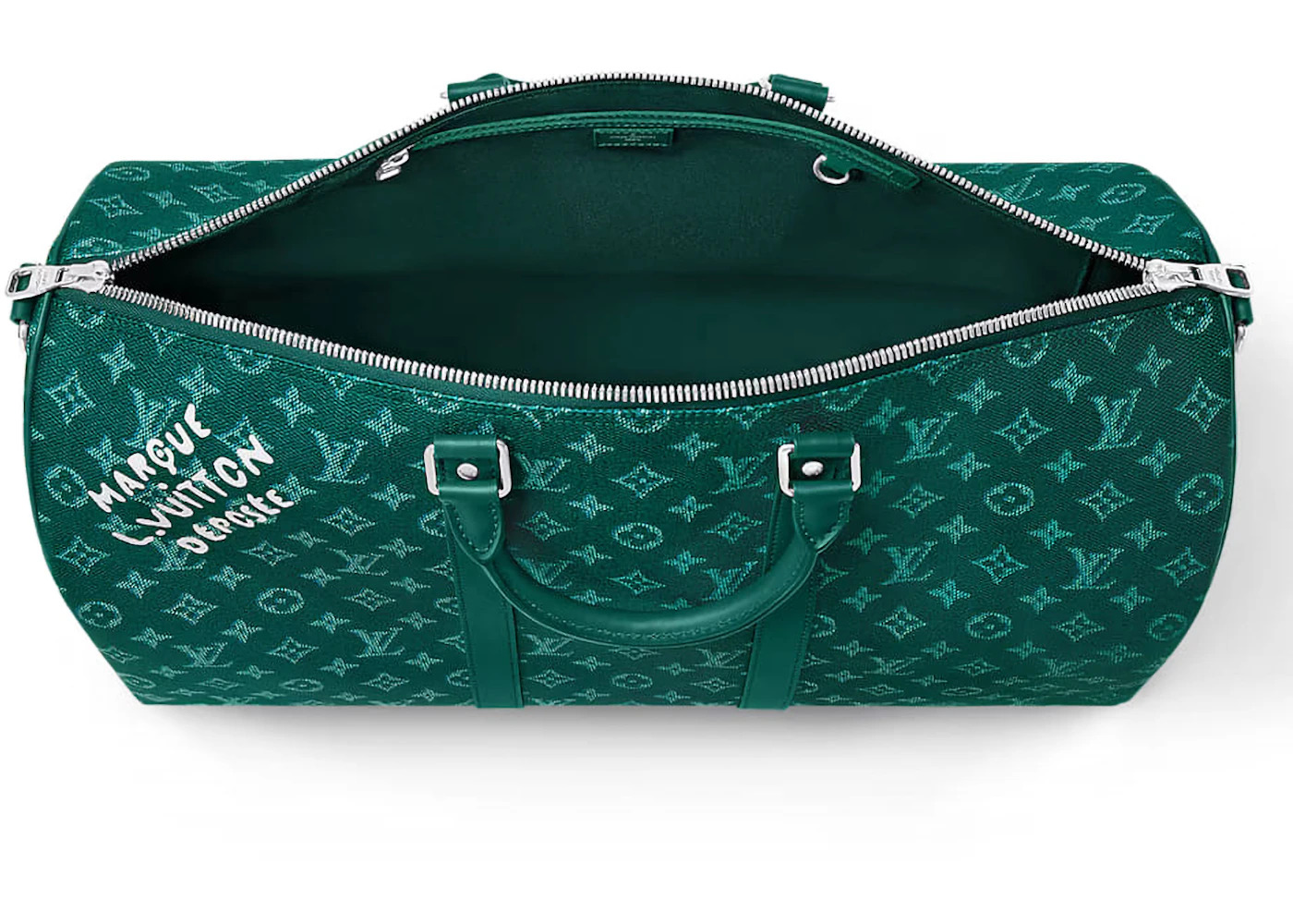 Louis Vuitton Keepall Bandouliere 50 Green - 2