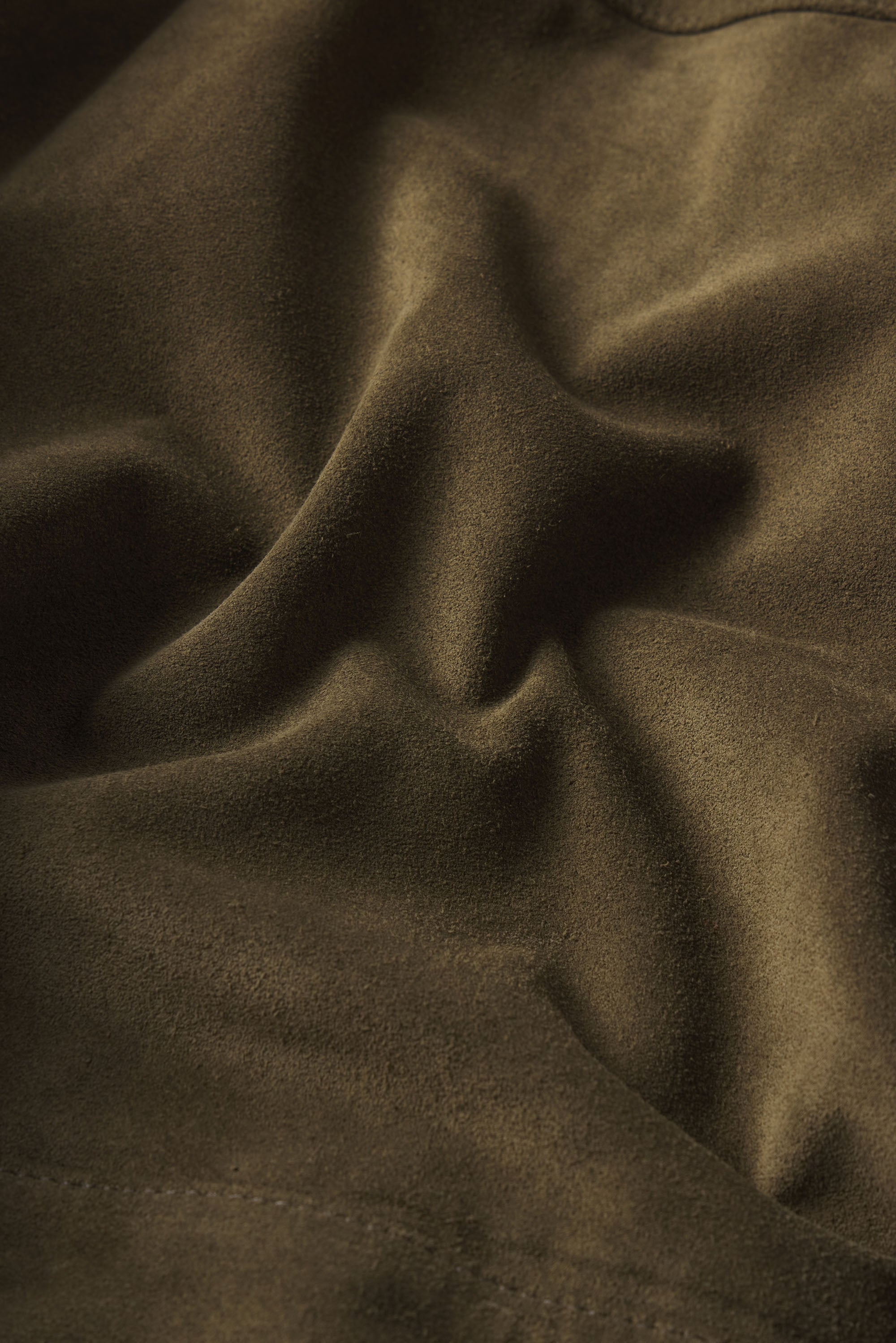 The Small Suede Jacket in Cypress - 5