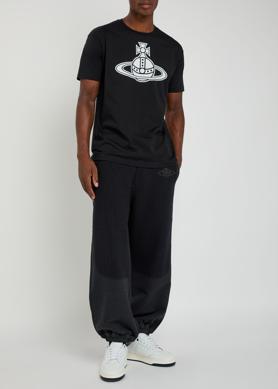 Vivienne Westwood Paris Orb Printed Cotton T-shirt - 4
