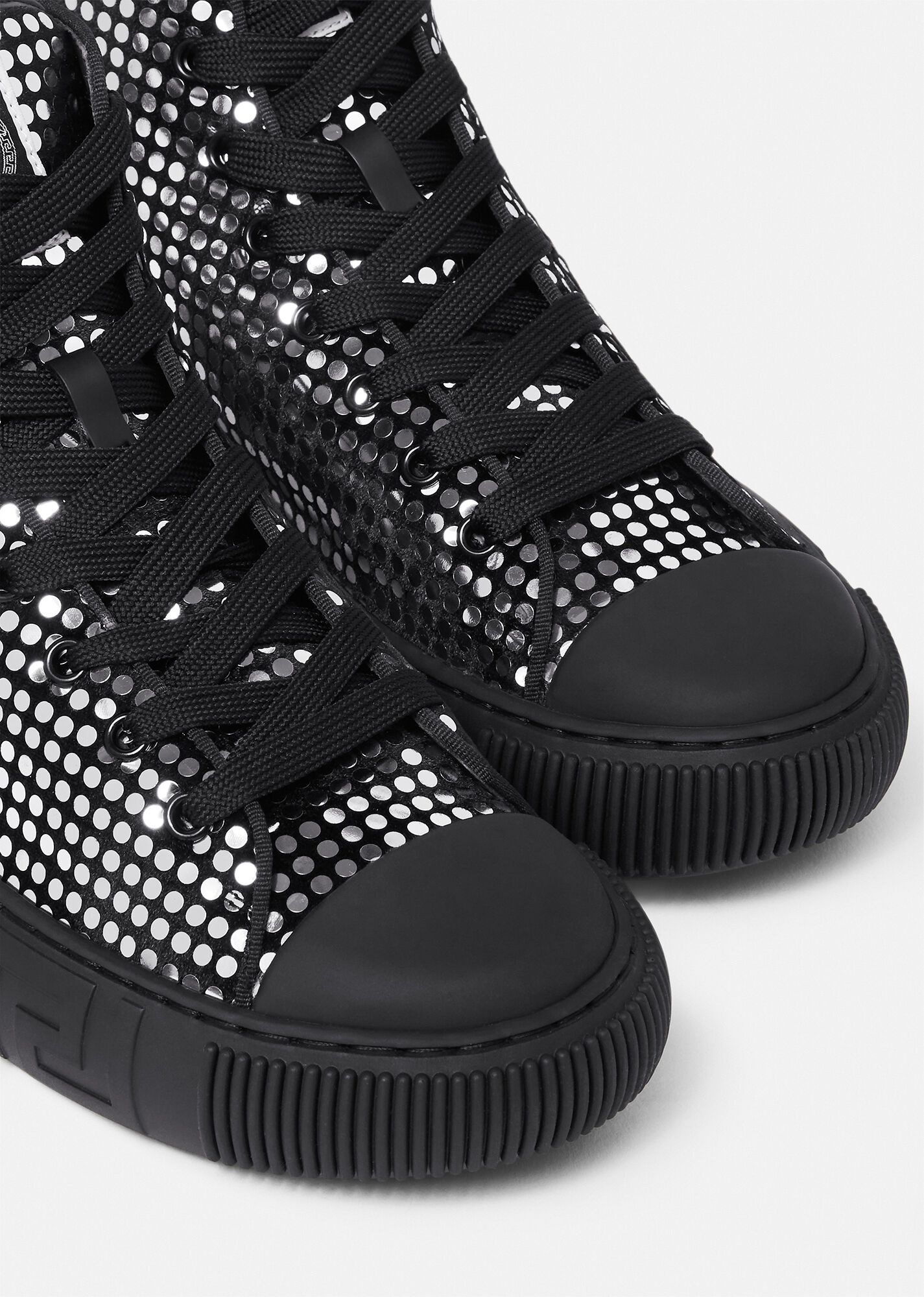 Greca High-Top Sneakers - 3