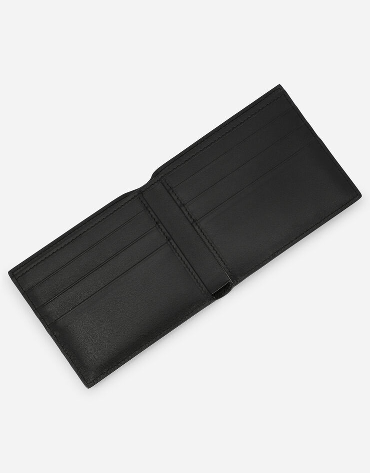 Calfskin nappa wallet with DG logo - 4