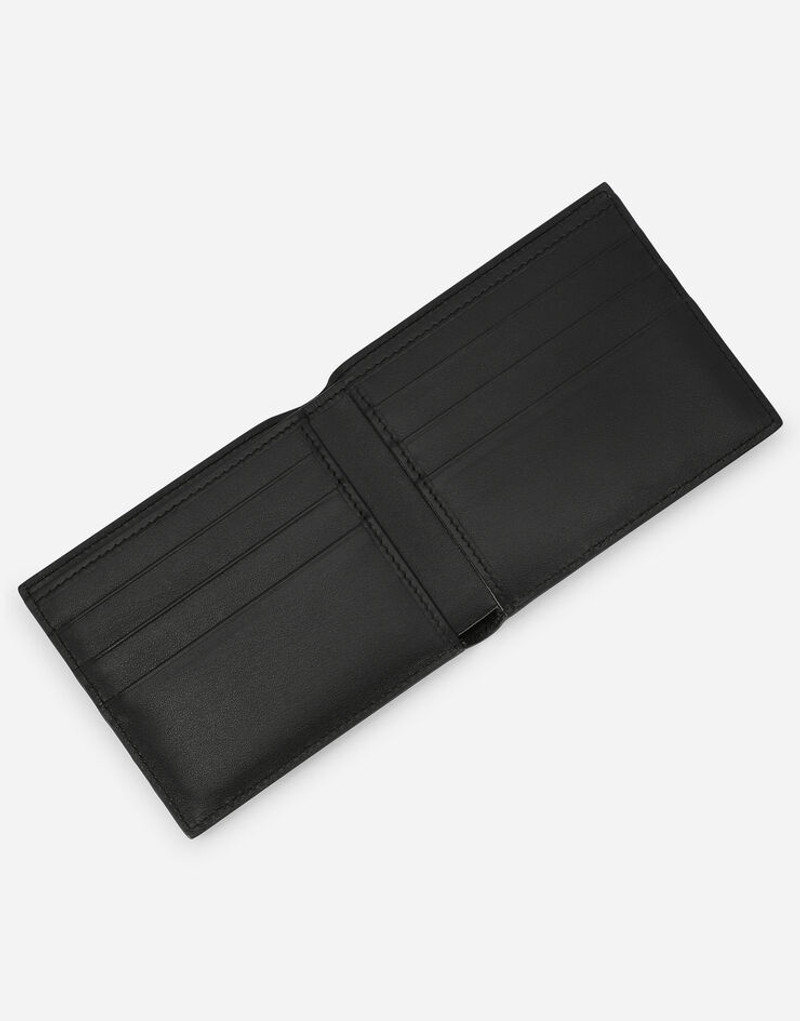 Dolce & Gabbana Calfskin nappa wallet with DG logo outlook