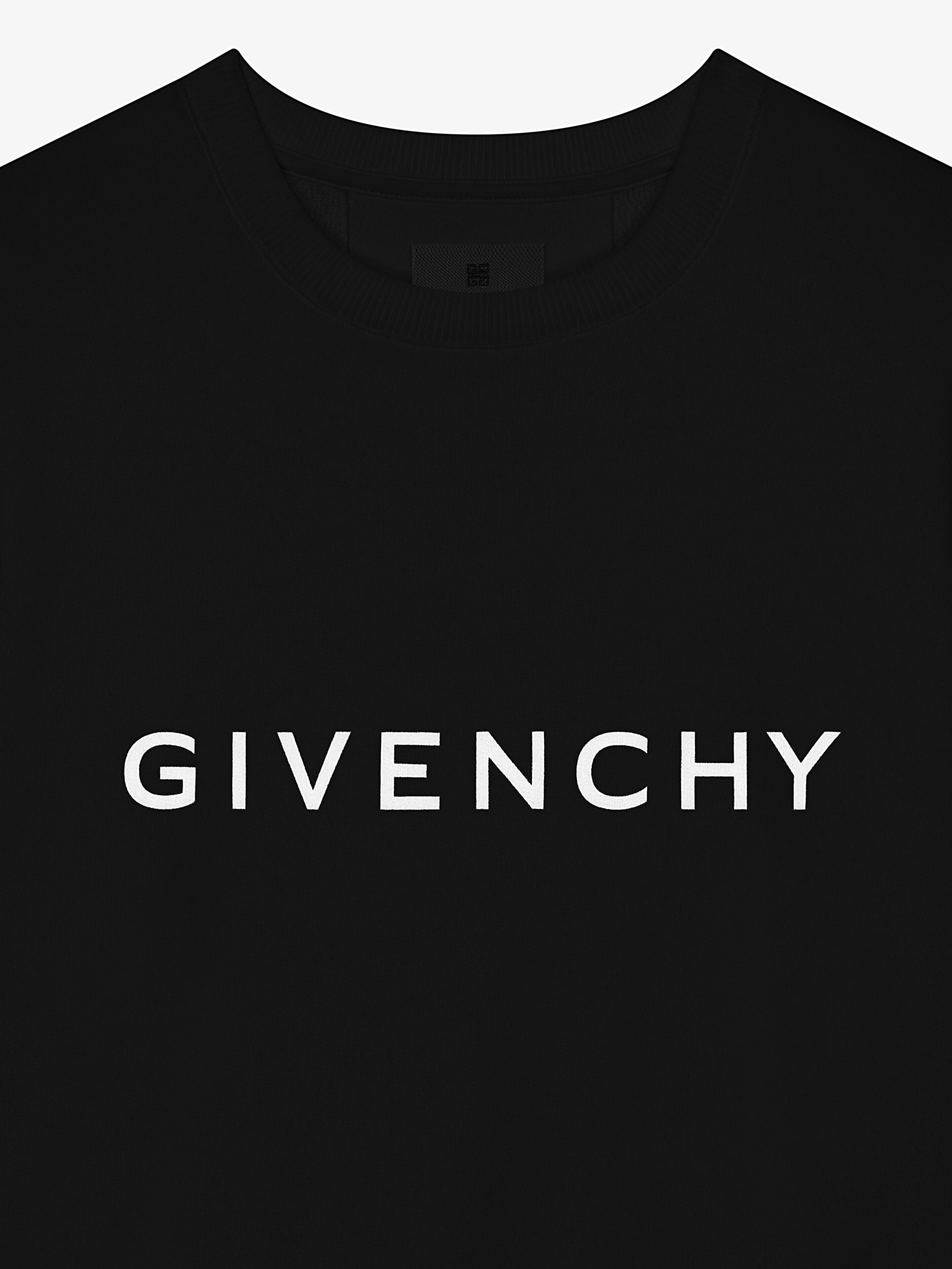 GIVENCHY ARCHETYPE SLIM FIT SWEATSHIRT IN FLEECE - 5