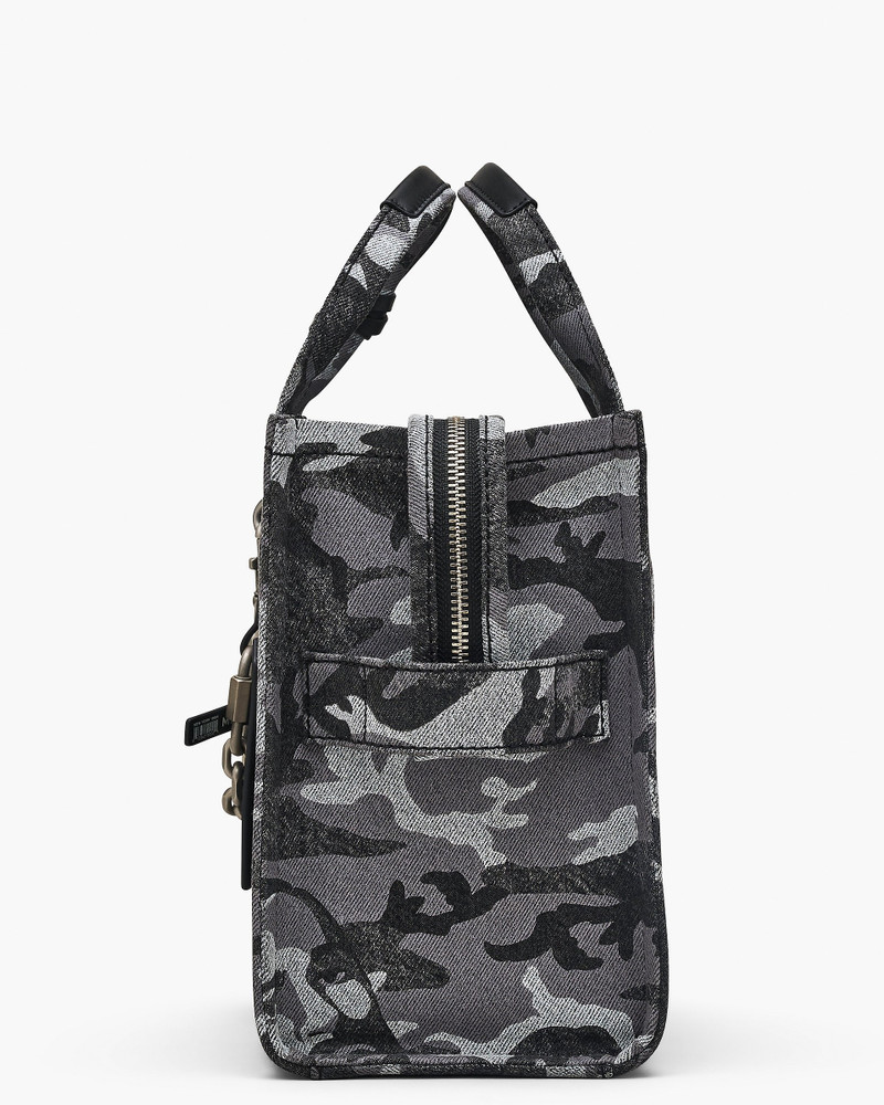 THE MARC CAMO DENIM MEDIUM TOTE BAG 6