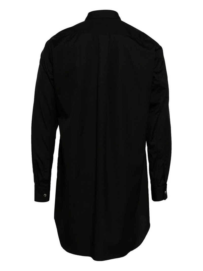 BLACK COMME des GARÇONS classic-collar cotton shirt outlook