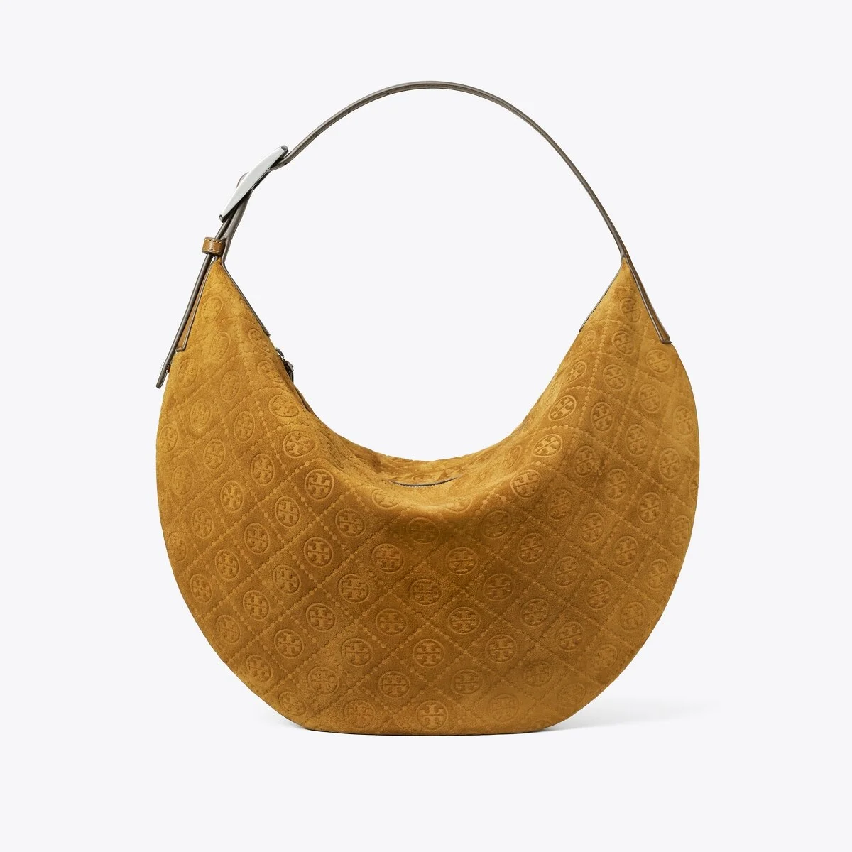 T Monogram Suede Balloon Bag - 1