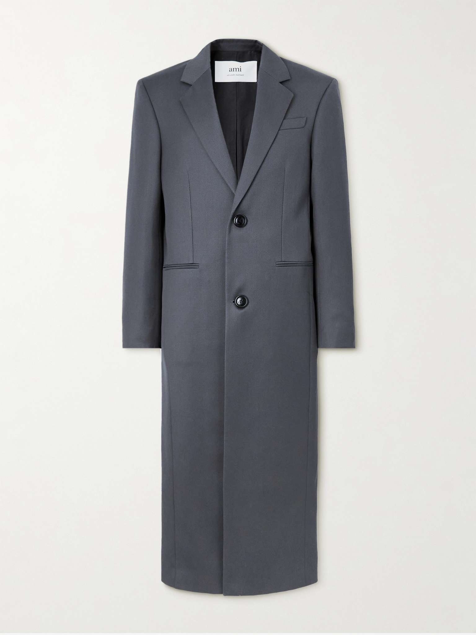 Wool-Twill Coat - 1