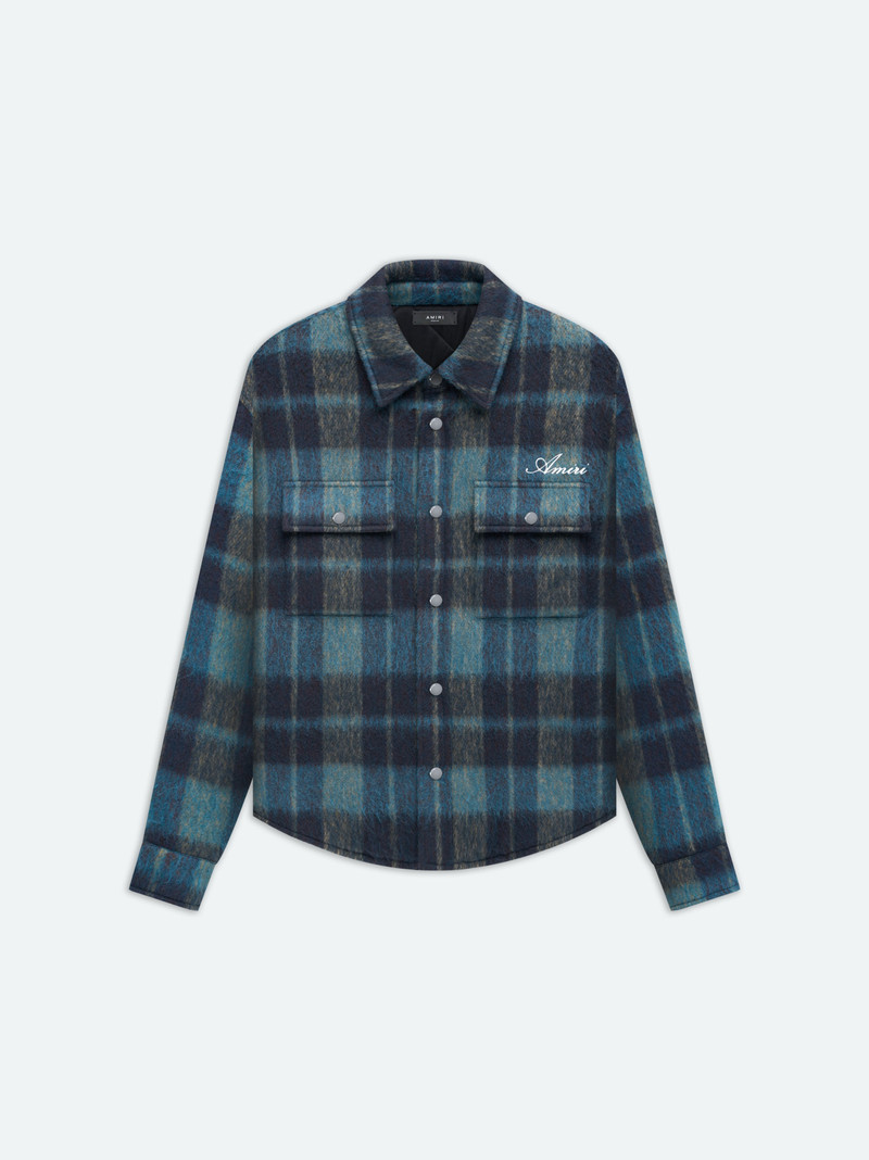 BRUSHED PLAID OVERSHIRT 1