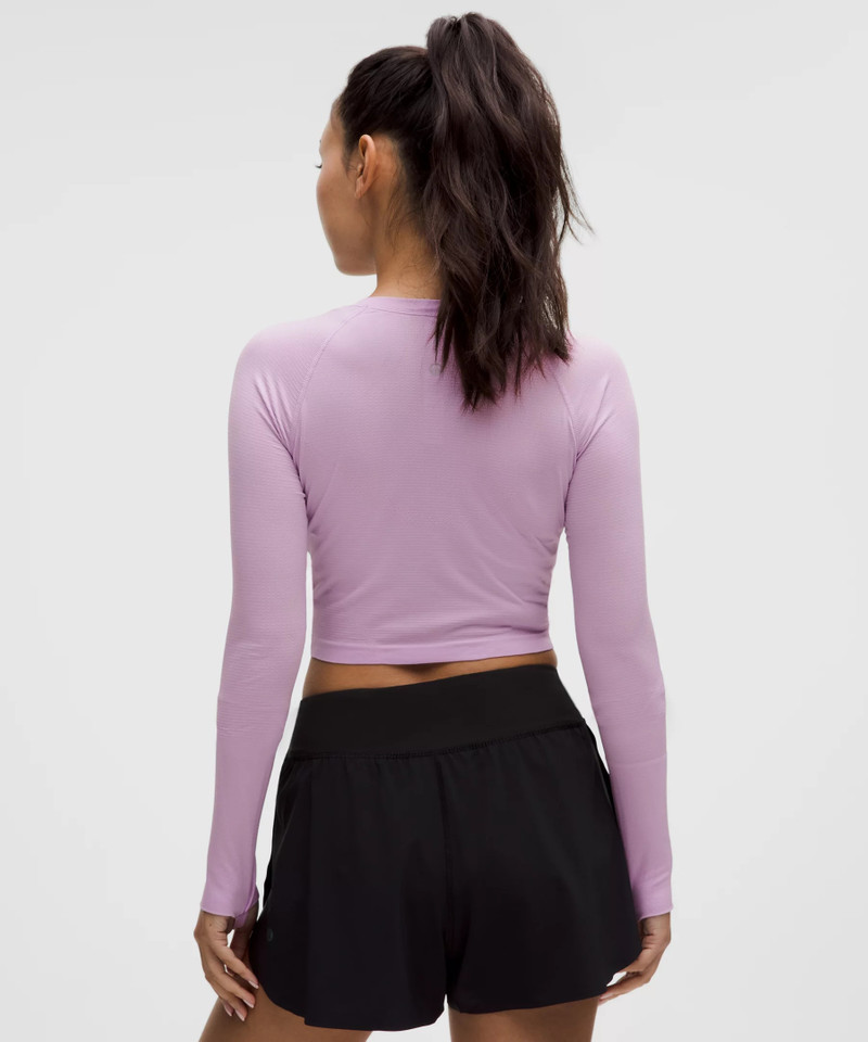 Swiftly Tech Cropped Long-Sleeve Shirt 2.0 3