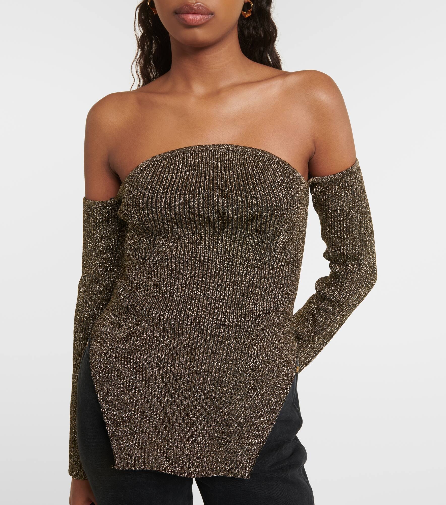Maria off-shoulder top - 4