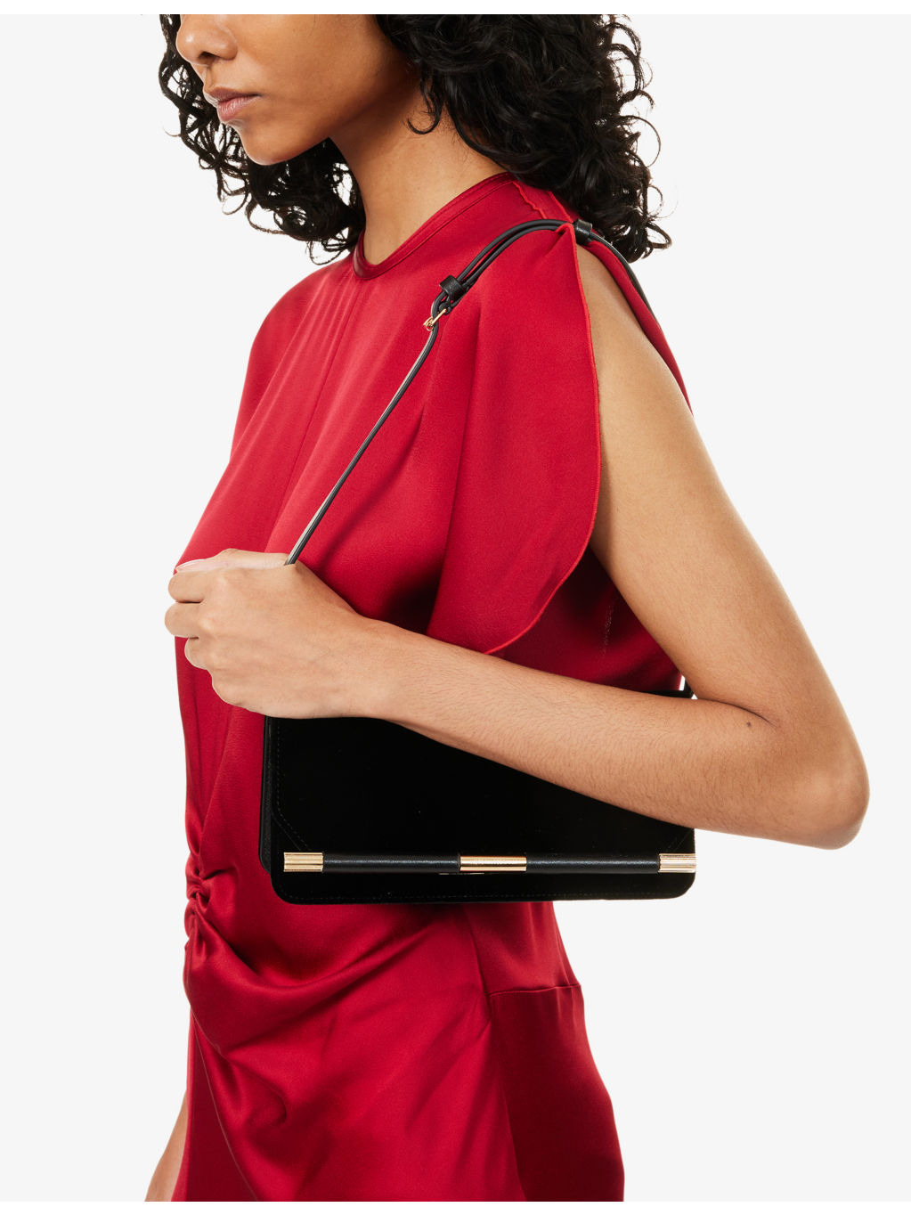 202 Suede Clutch Bag - 6