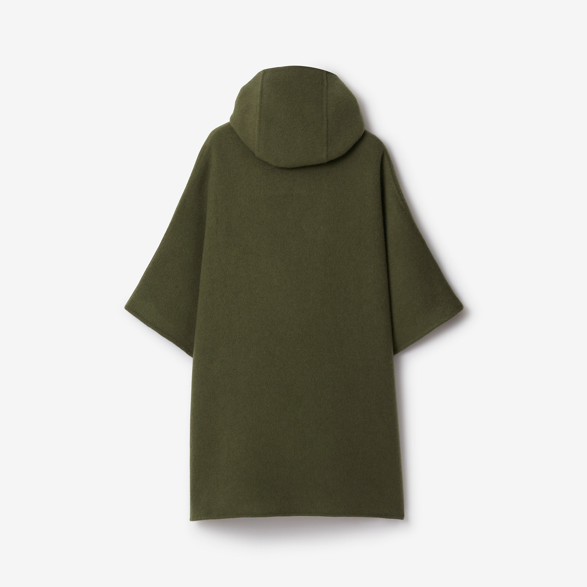 Cashmere Reversible Hooded Cape - 5