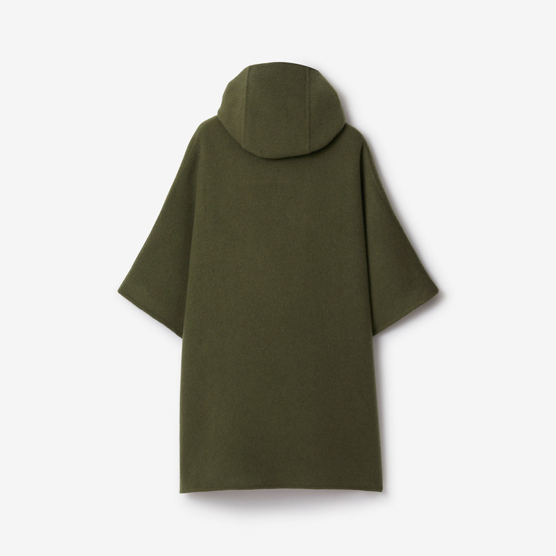 Cashmere Reversible Hooded Cape 5