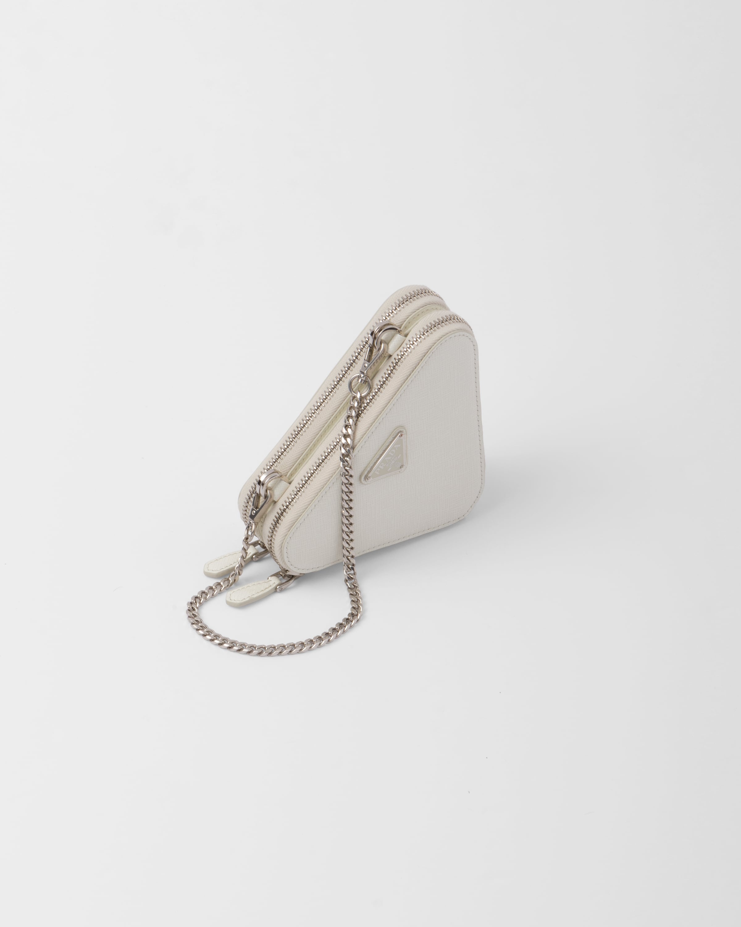 Saffiano leather mini pouch