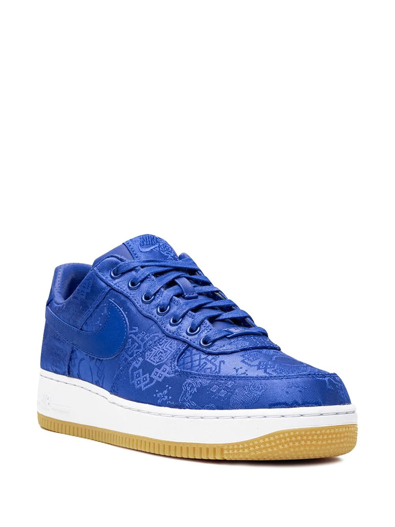 Nike x CLOT Air Force 1 PRM "Blue Silk" sneakers outlook