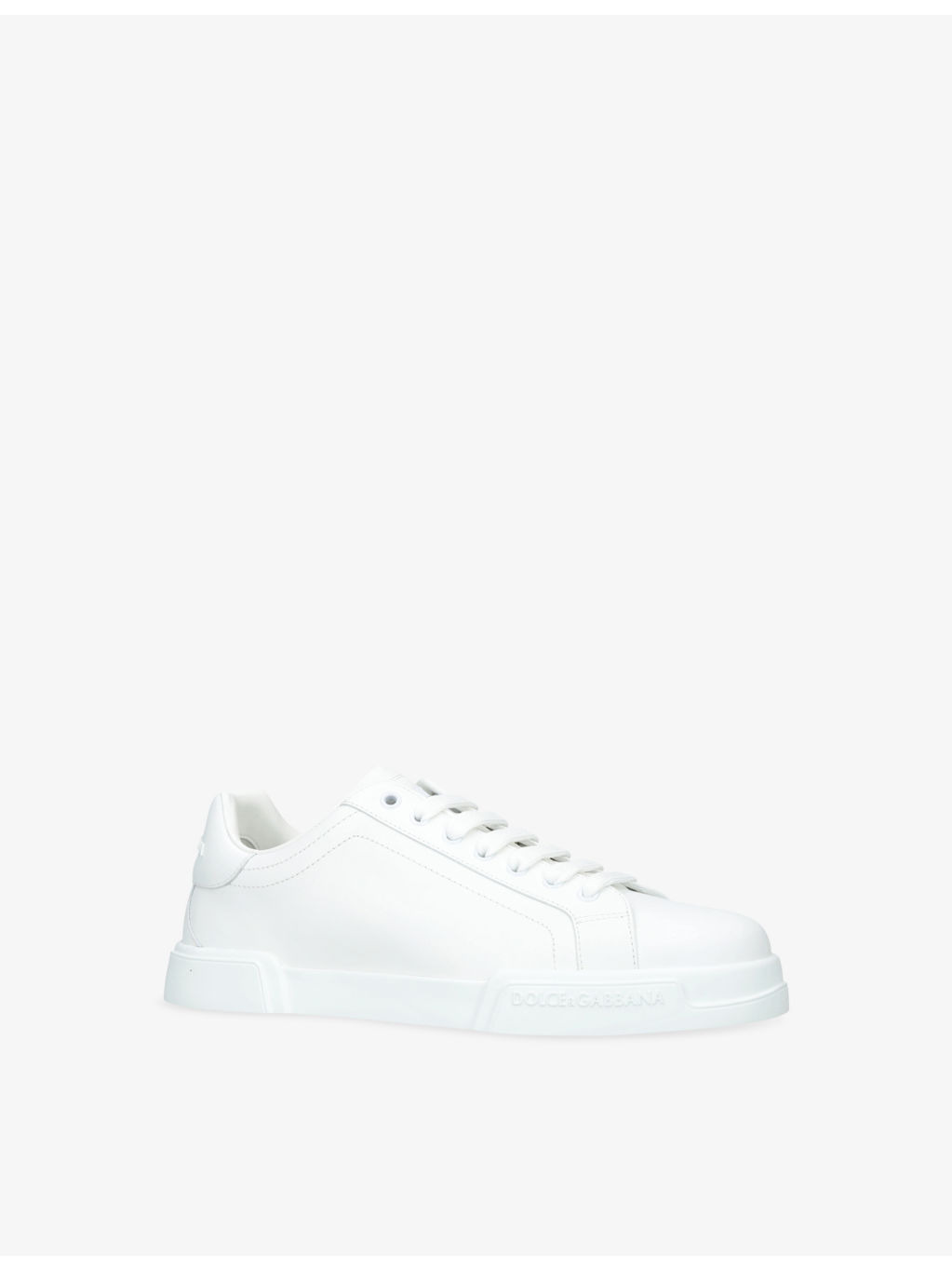 Portofino Clean Leather Low-Top Trainers - 3