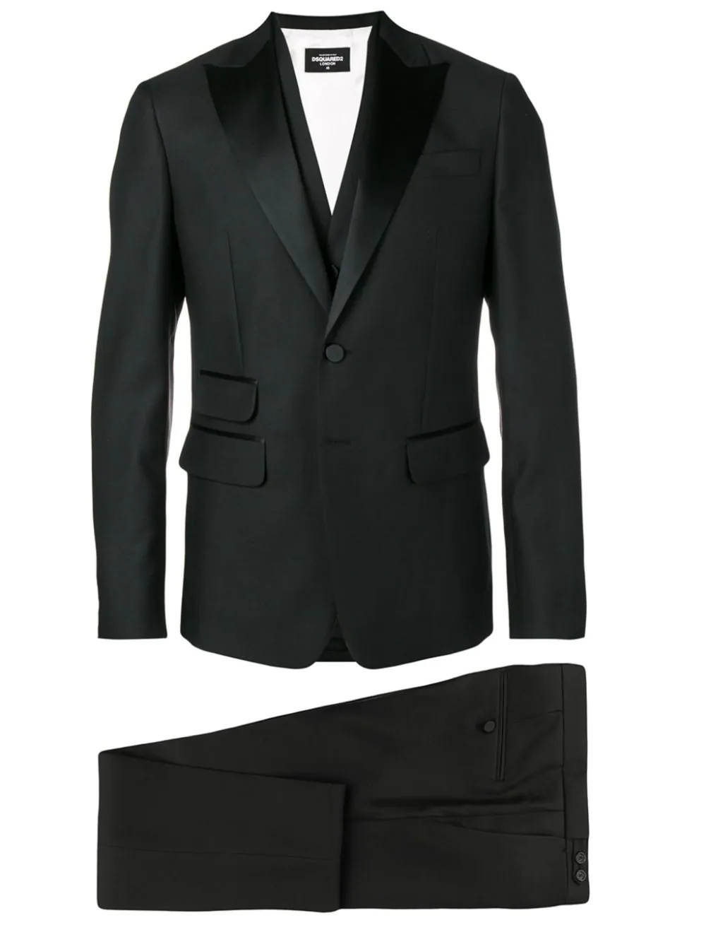 formal three piece suit - 1