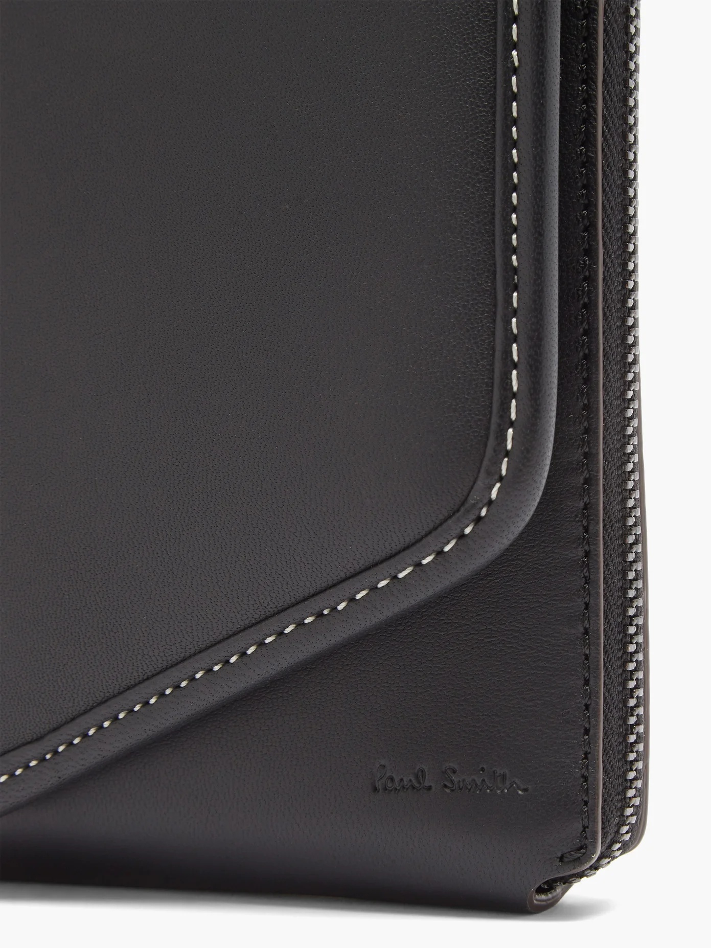 Leather crossbody phone pouch - 6