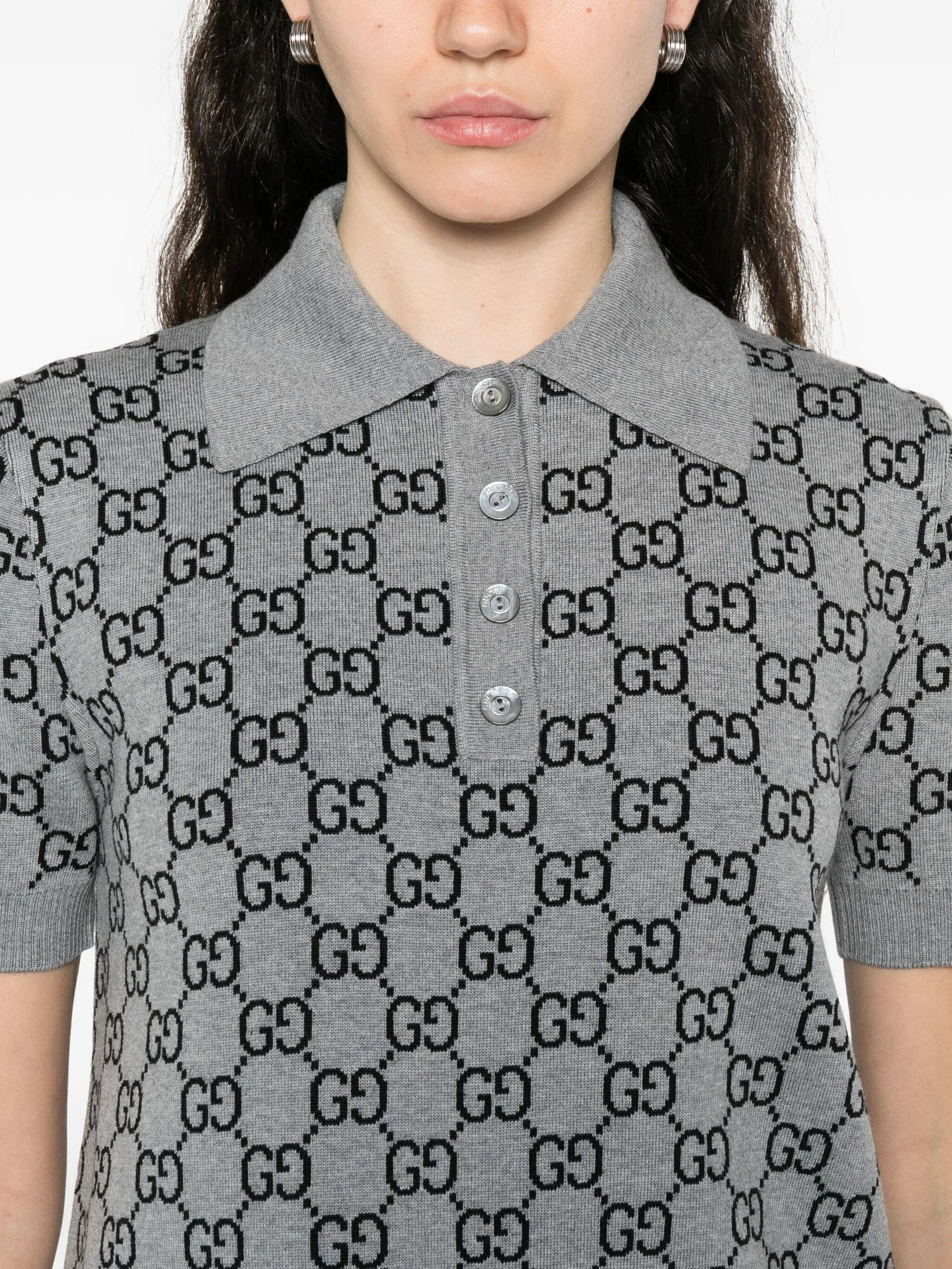 Gucci GG-pattern Mini Dress - 5