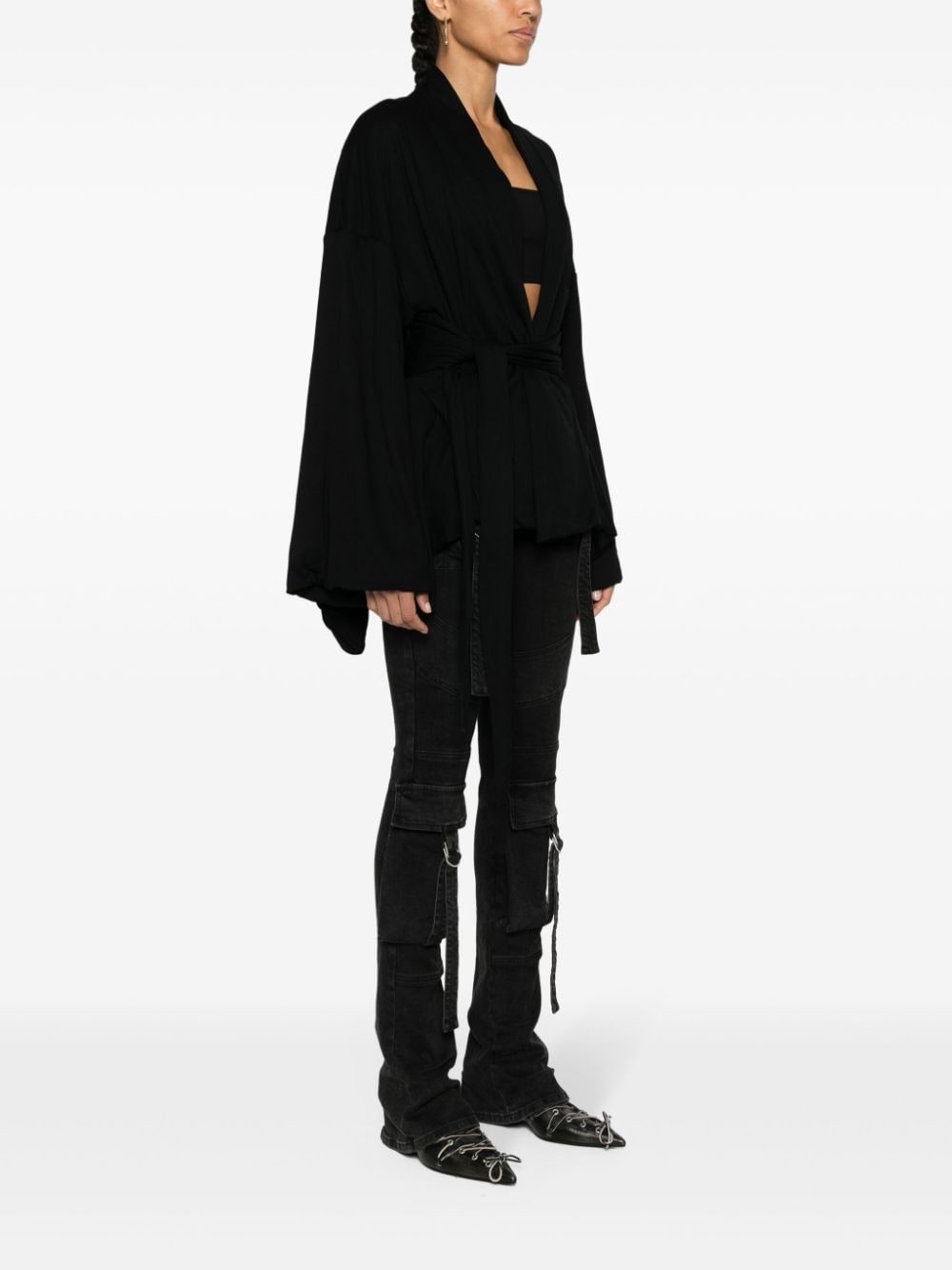 Tommy Wing wrapped jacket - 3