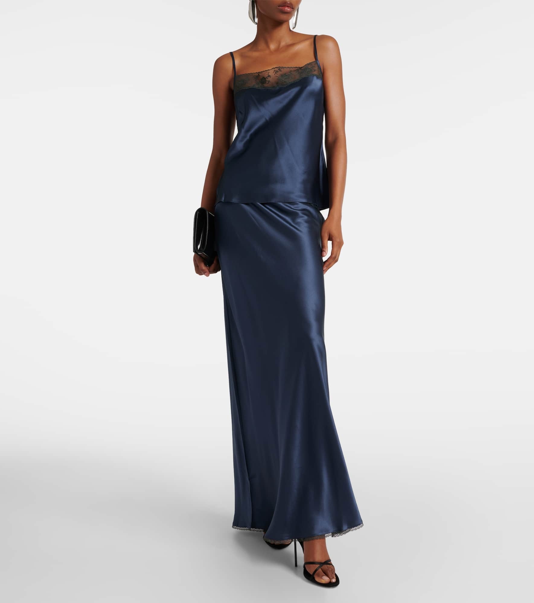 Aries silk maxi skirt - 2