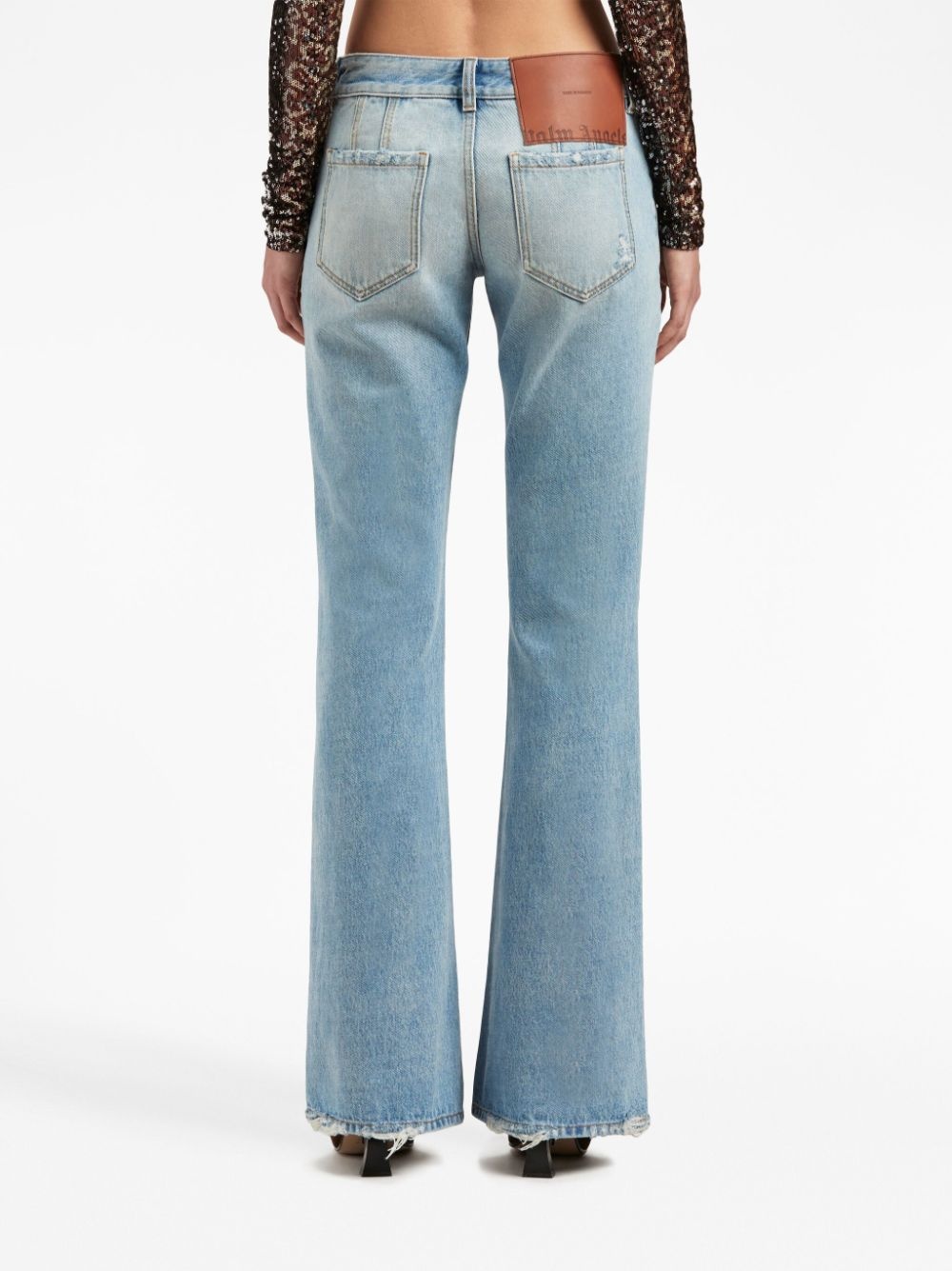 low-rise bootcut jeans - 5