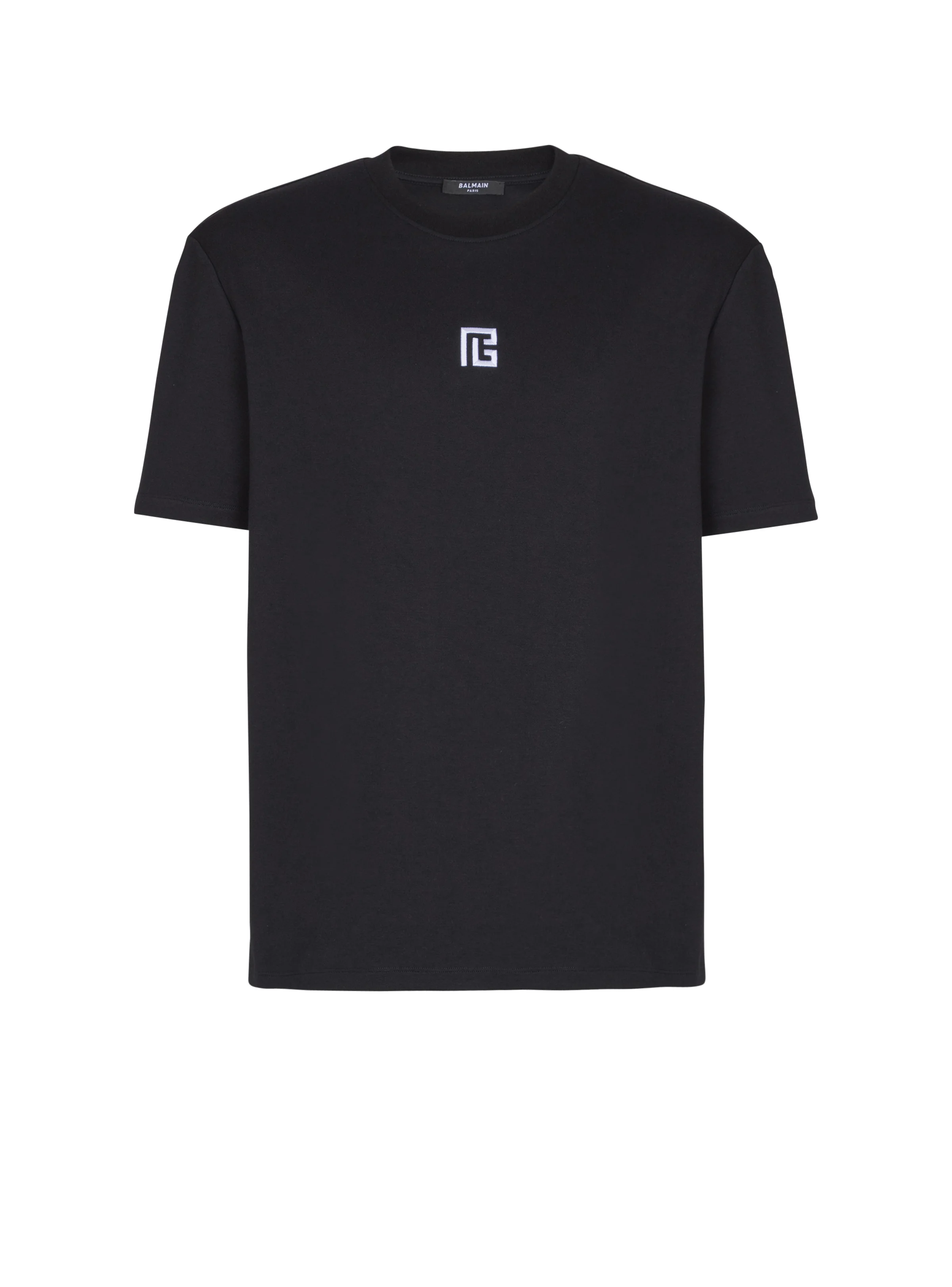 T-shirt with embroidered logo - 1