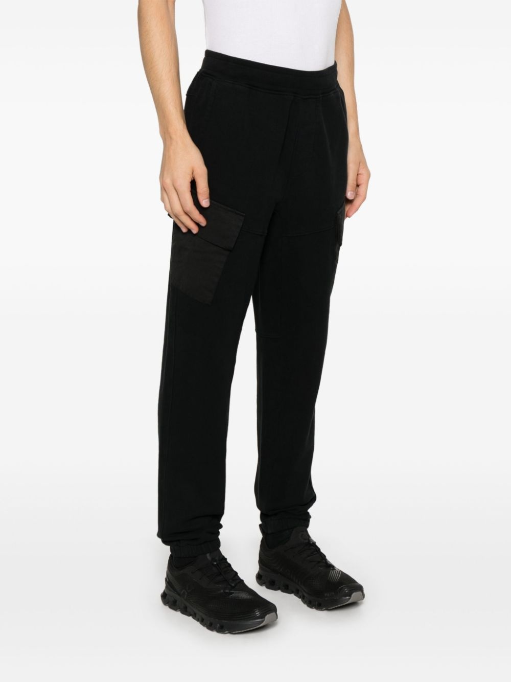 cotton track pants - 3