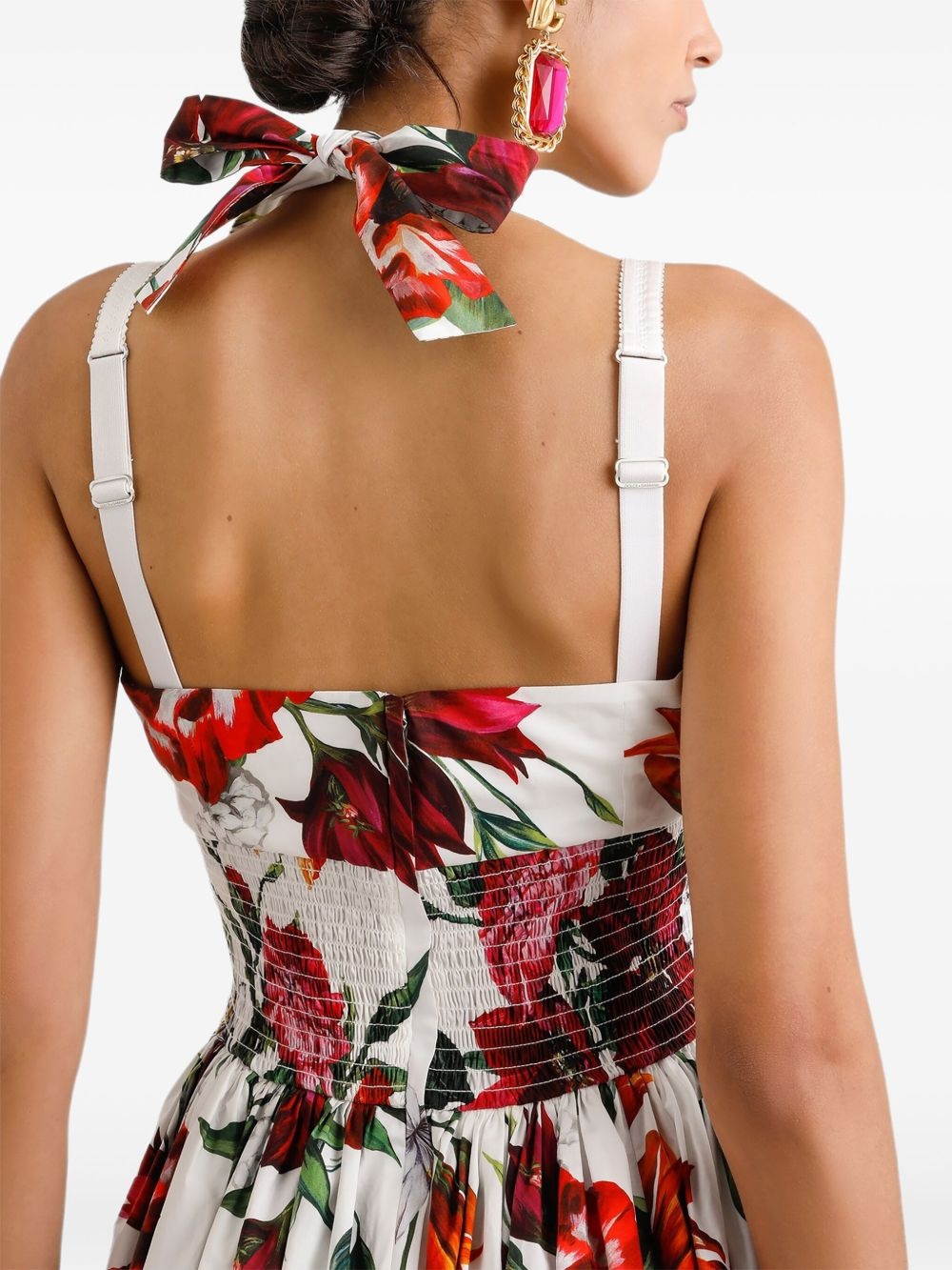 floral-print dress - 5