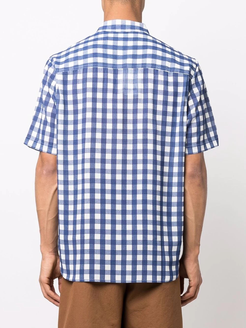 La chemise Jean checked bowling shirt - 4