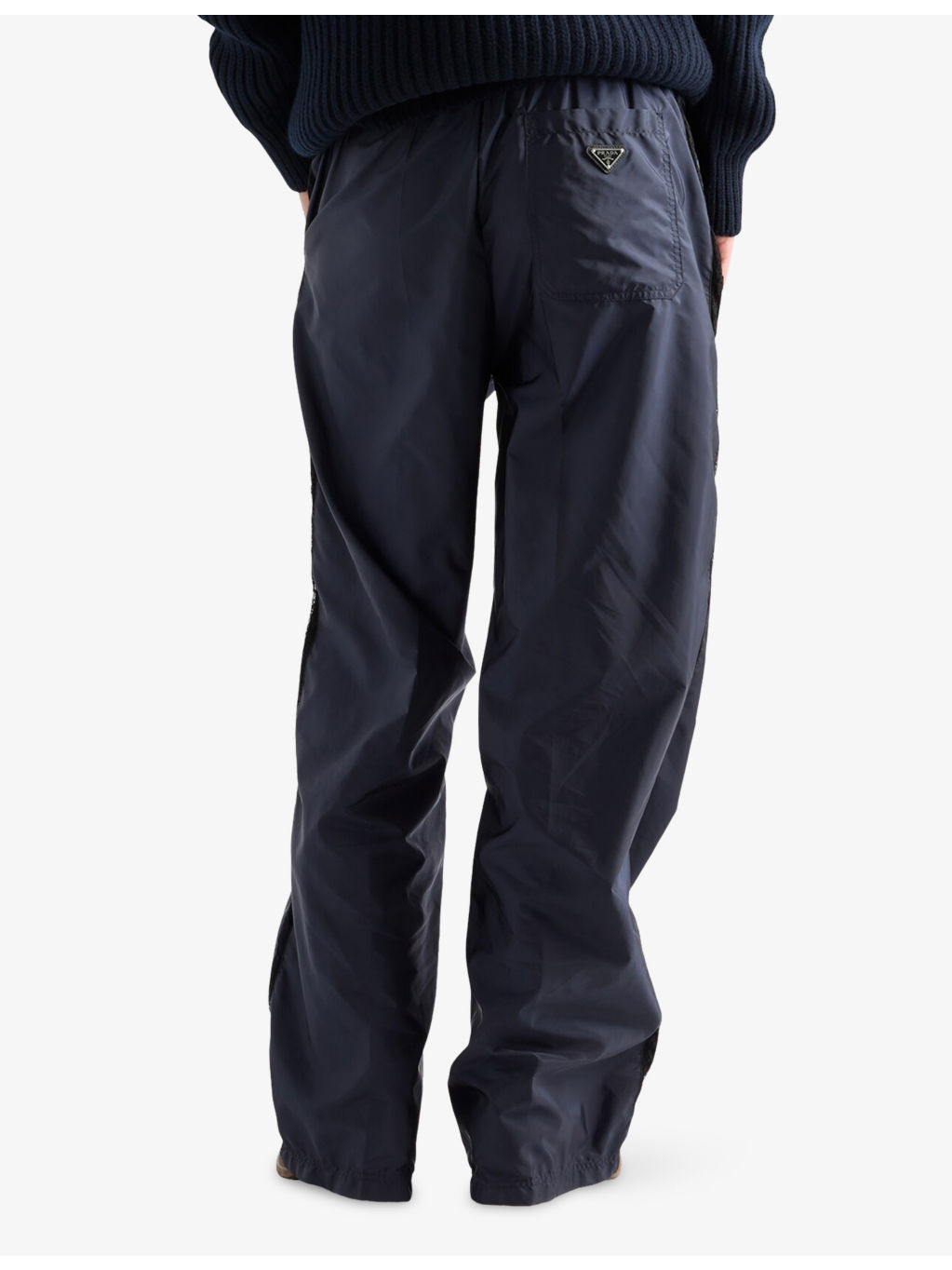 Re-Nylon Wide-Leg Woven Trousers - 3