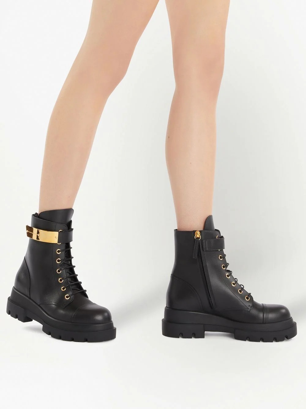 Alexa leather ankle boots - 4