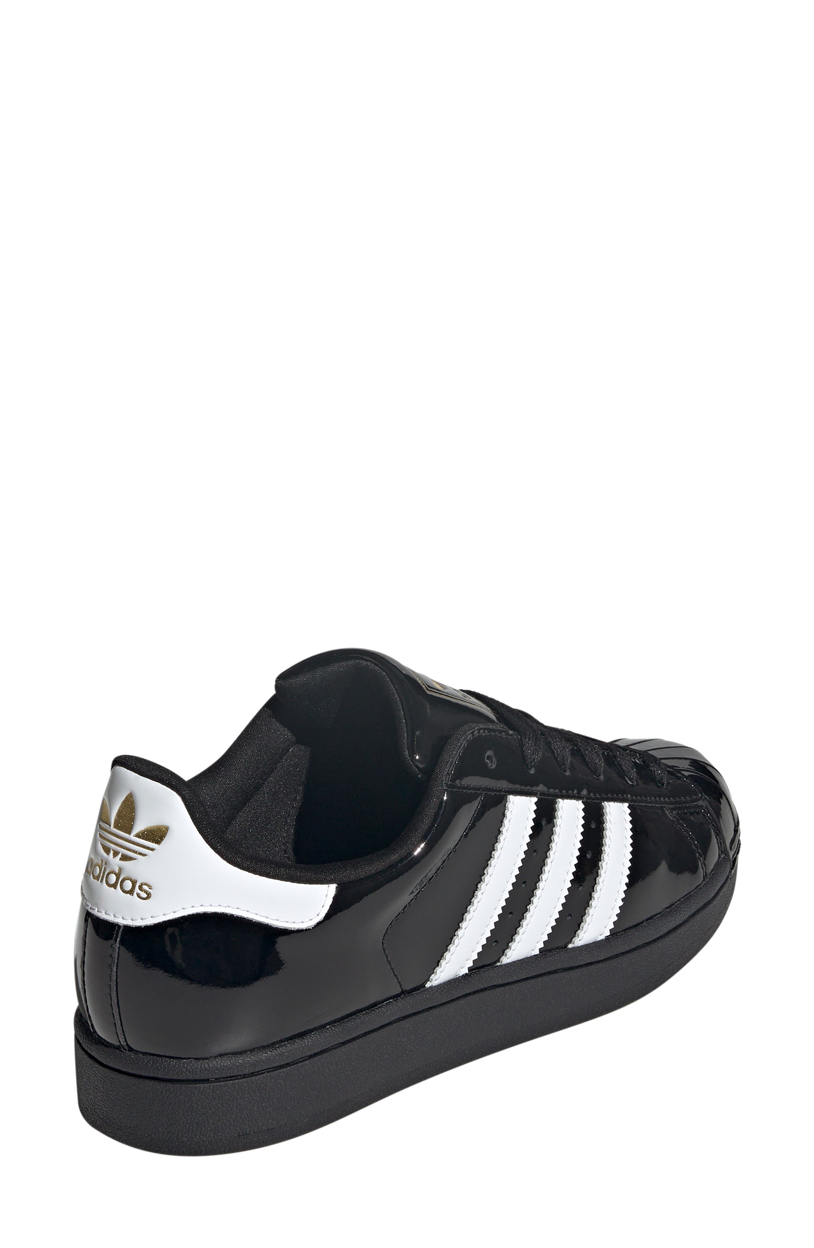 adidas Superstar II Sneaker in Black/White/Gold Metallic at Nordstrom - 2