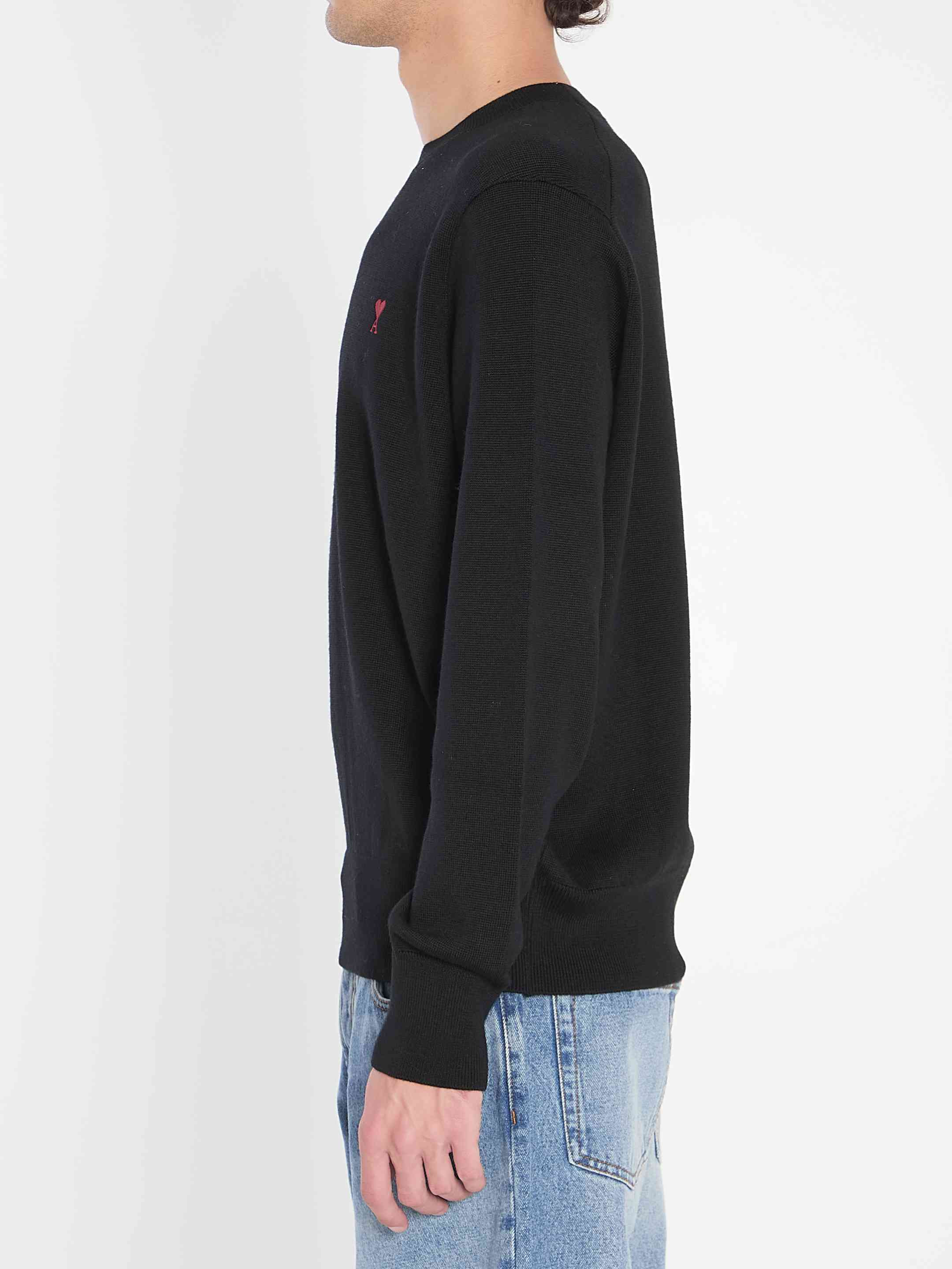 Ami Paris Men Ami De Coeur Sweater - 3