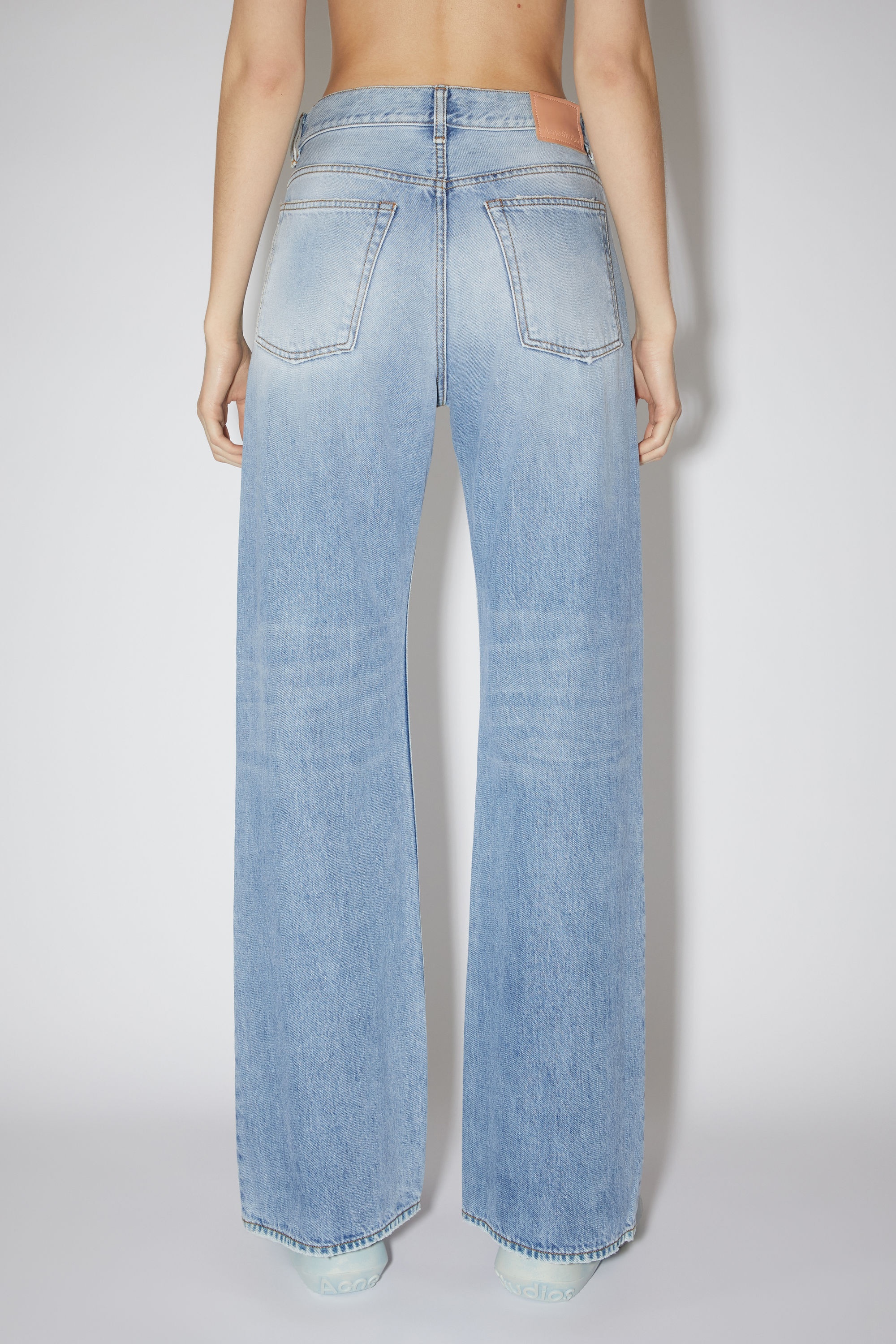 Loose bootcut fit jeans - Light blue - 3