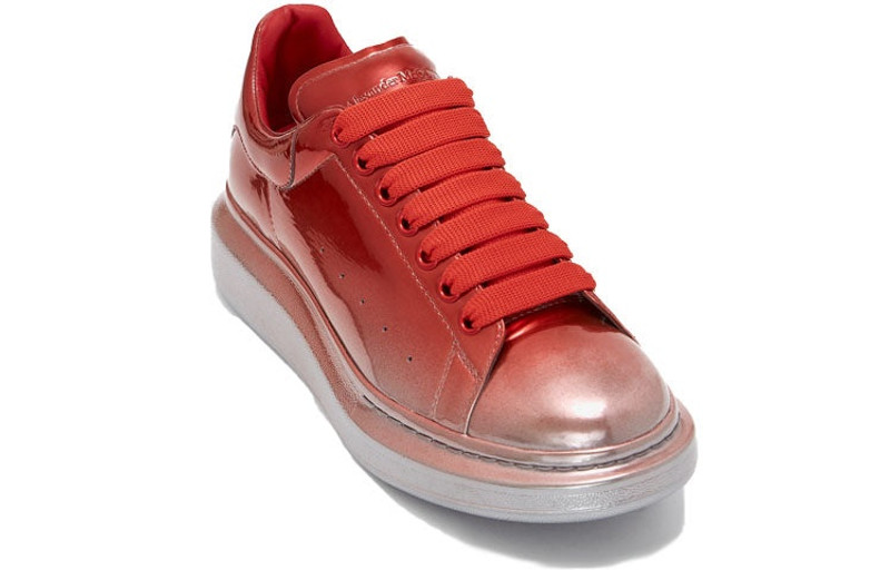 Alexander McQueen Alexander McQueen Oversized Sneaker 'Silver Red' 604244WHXF18166 outlook