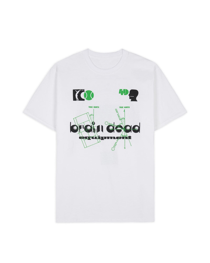 Brain Dead Equipment Brain Power T-shirt - White 1