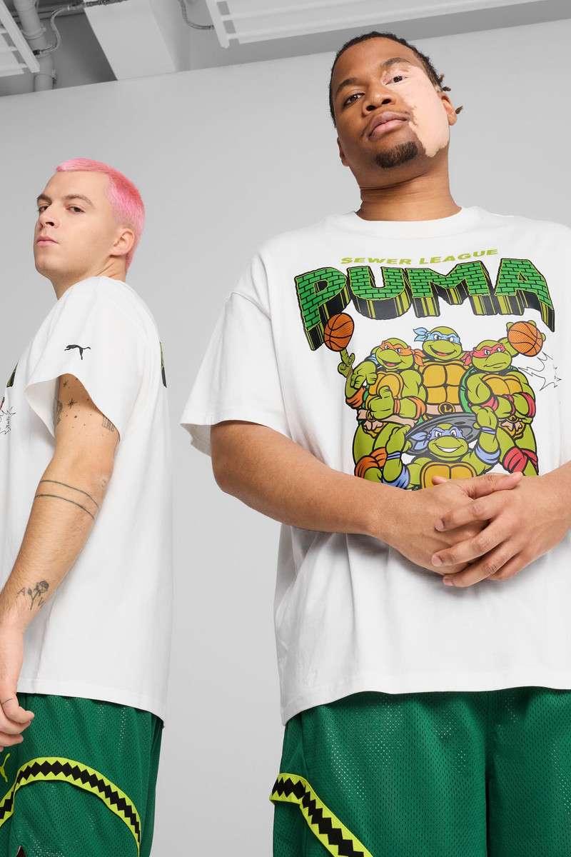 PUMA PUMA x TMNT Men's Basketball Tee outlook