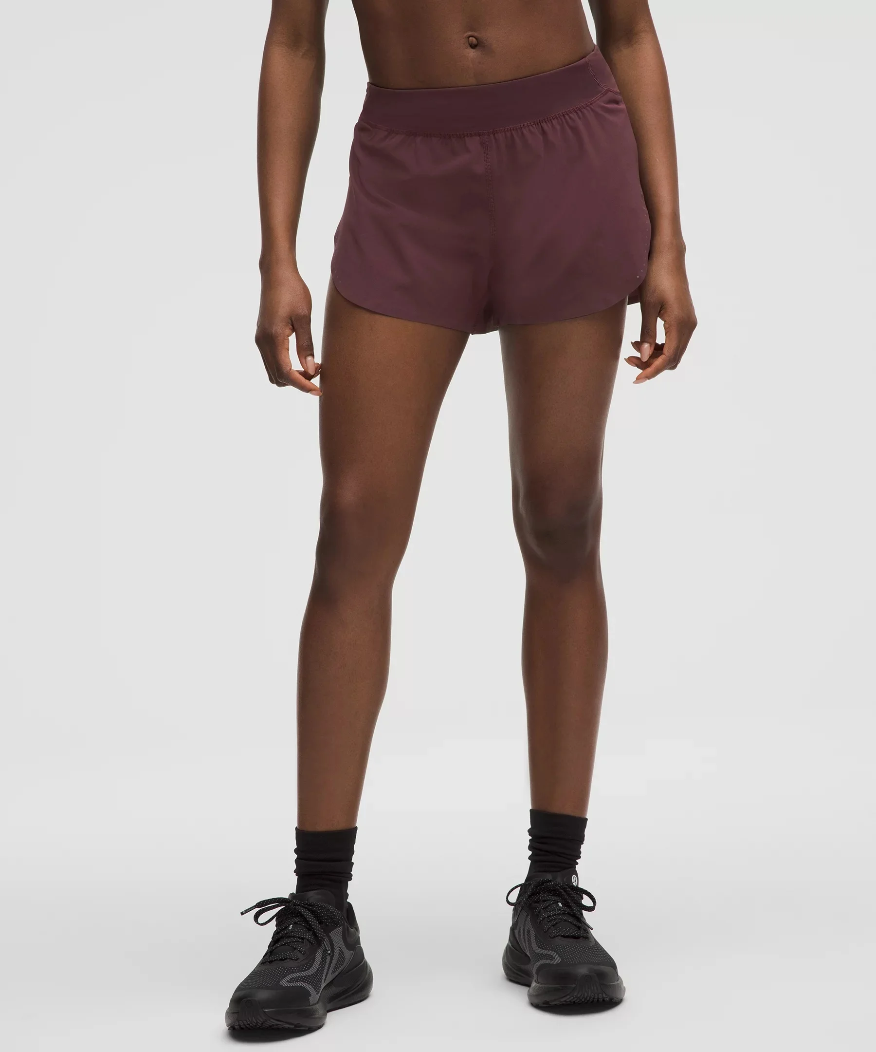 Fast and Free High-Rise Classic-Fit Split Short 3" - 1