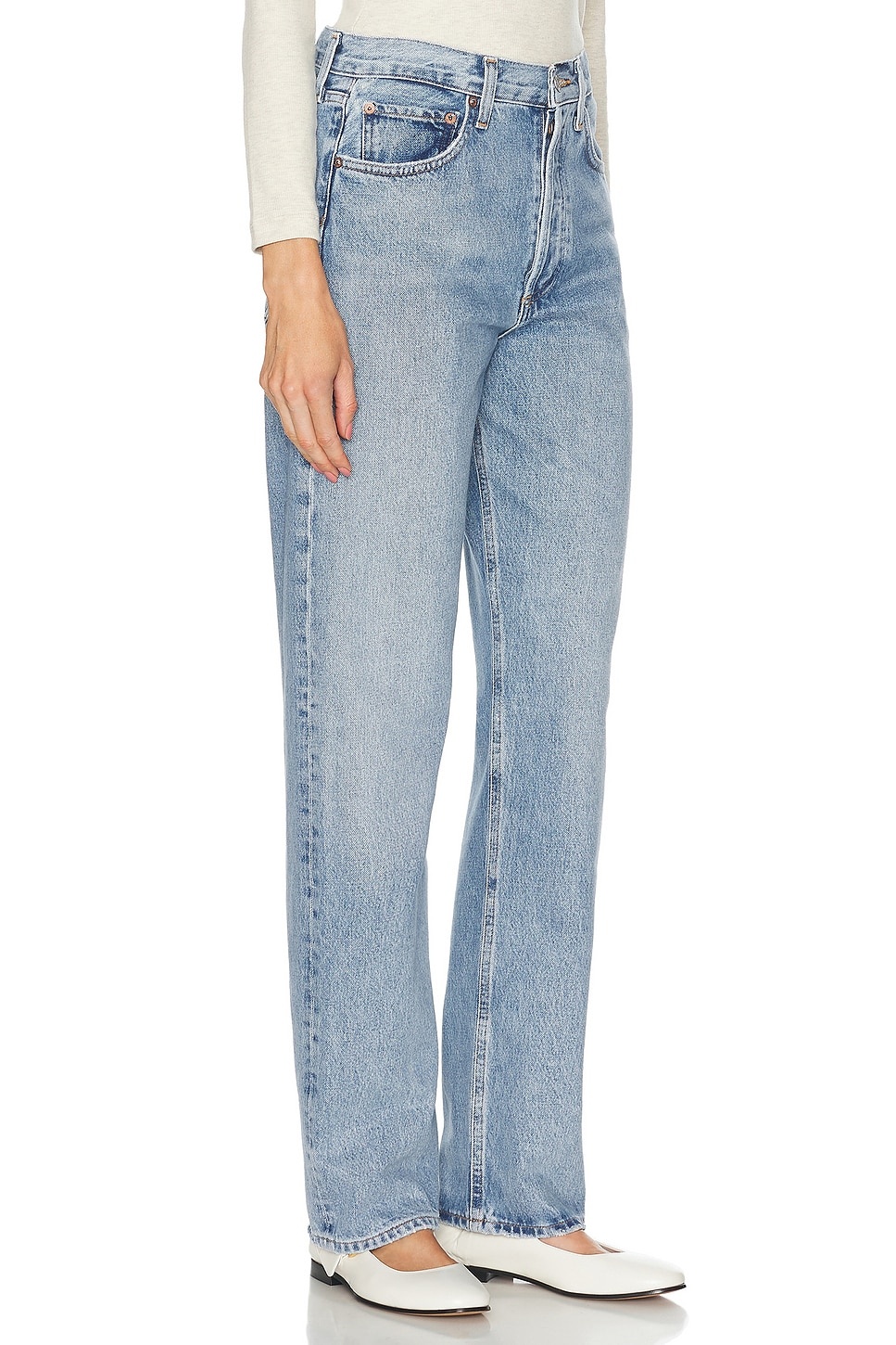Kelly High Rise Relaxed Straight - 2