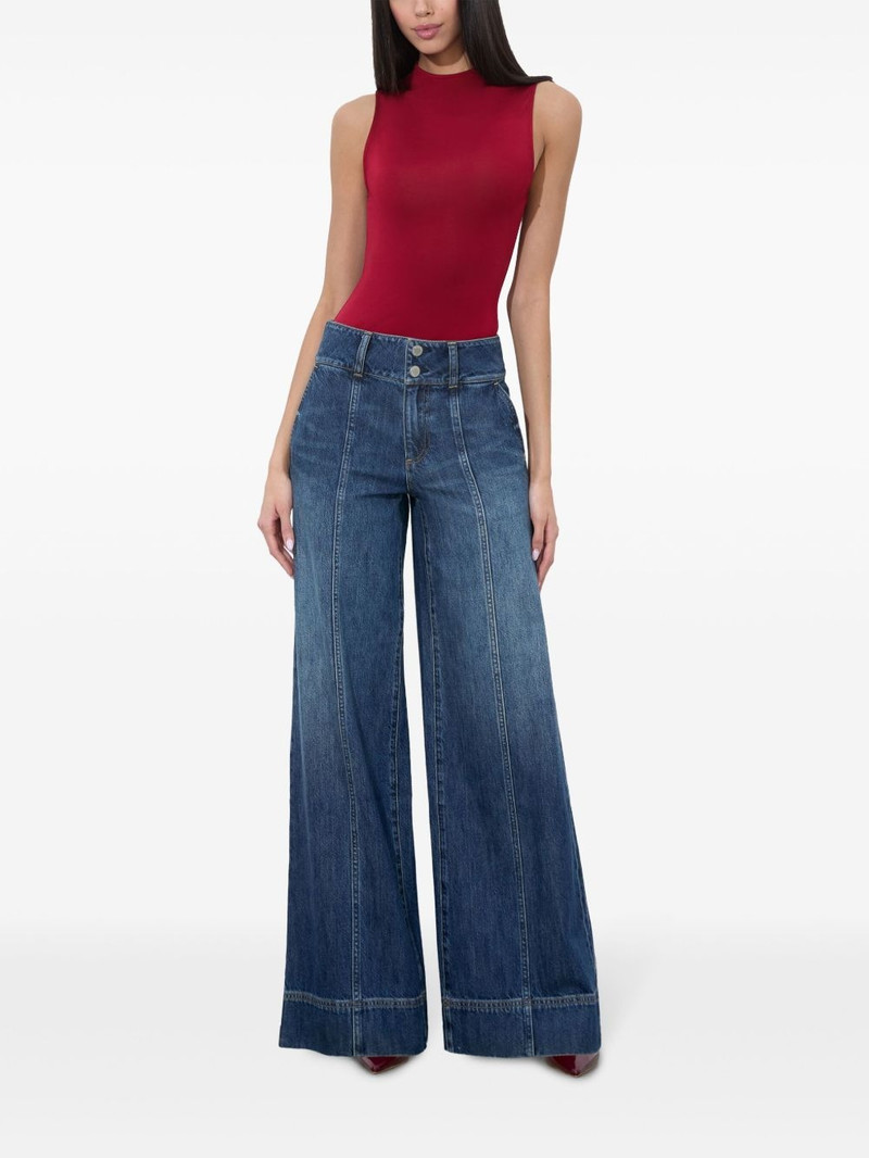 Alice + Olivia Mame jeans outlook