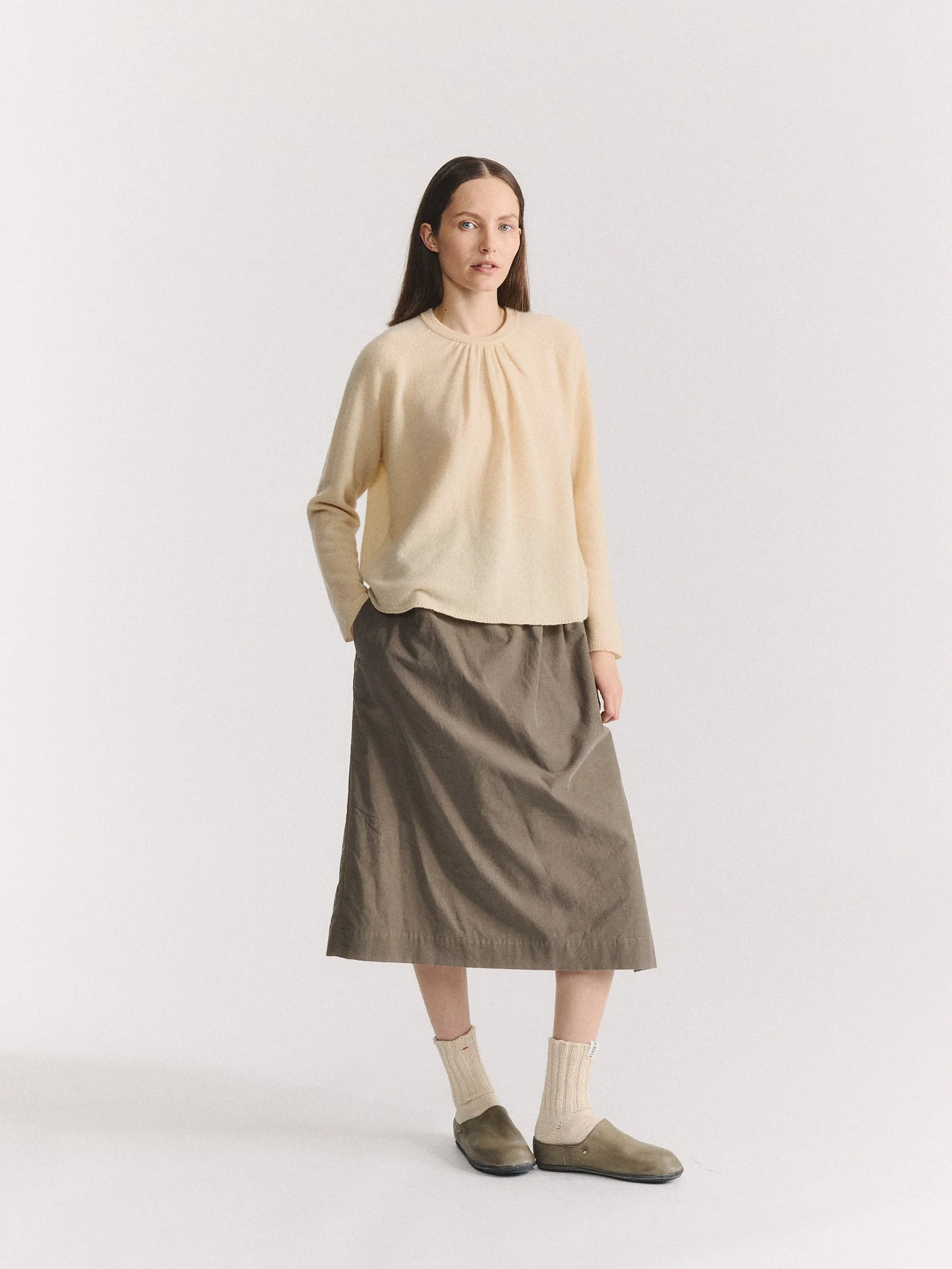 JENNIE JUMPER - WOOCASH - ECRU - 1