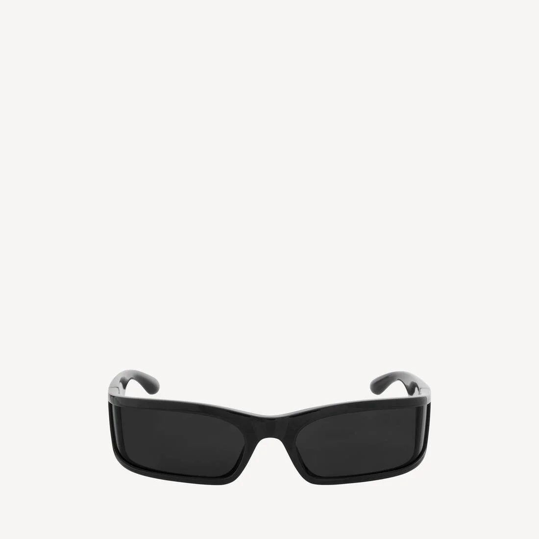 Sunset Rectangle Sunglasses in Black - 1