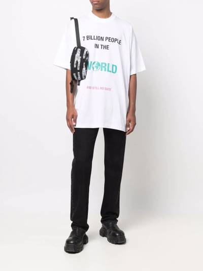 VETEMENTS logo-print belt bag outlook