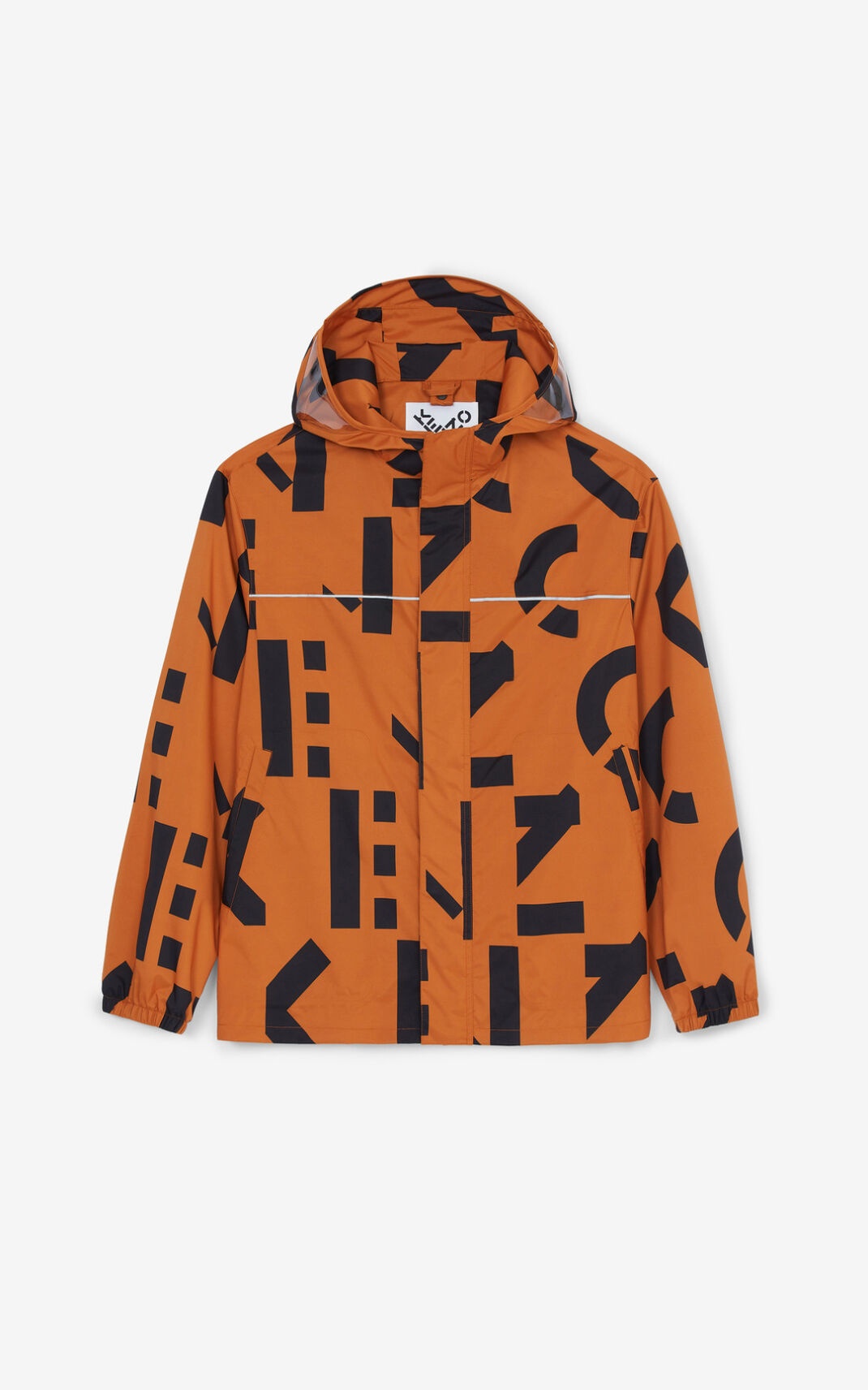 KENZO Sport monogrammed parka - 1